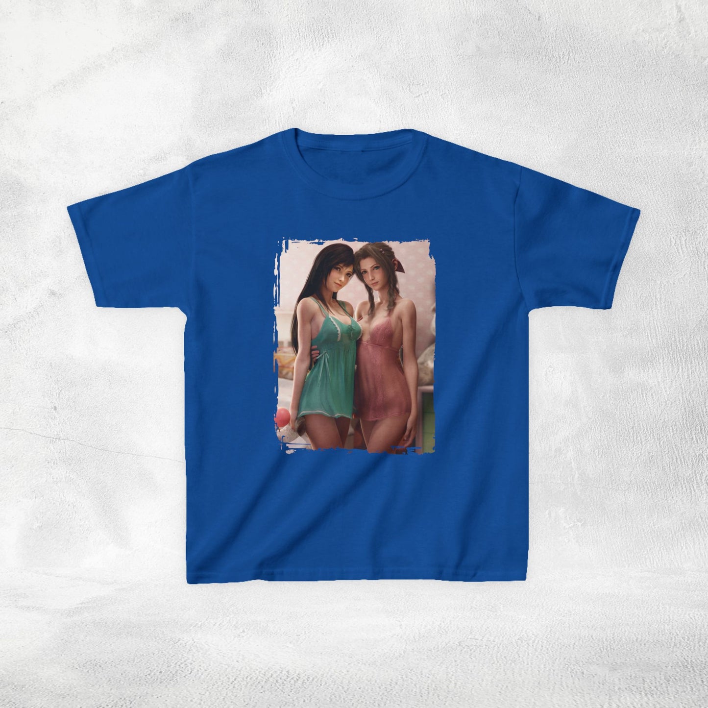 Kids gaming shirt Final Fantasy Tifa Lockhart and Aerith Gainsborough