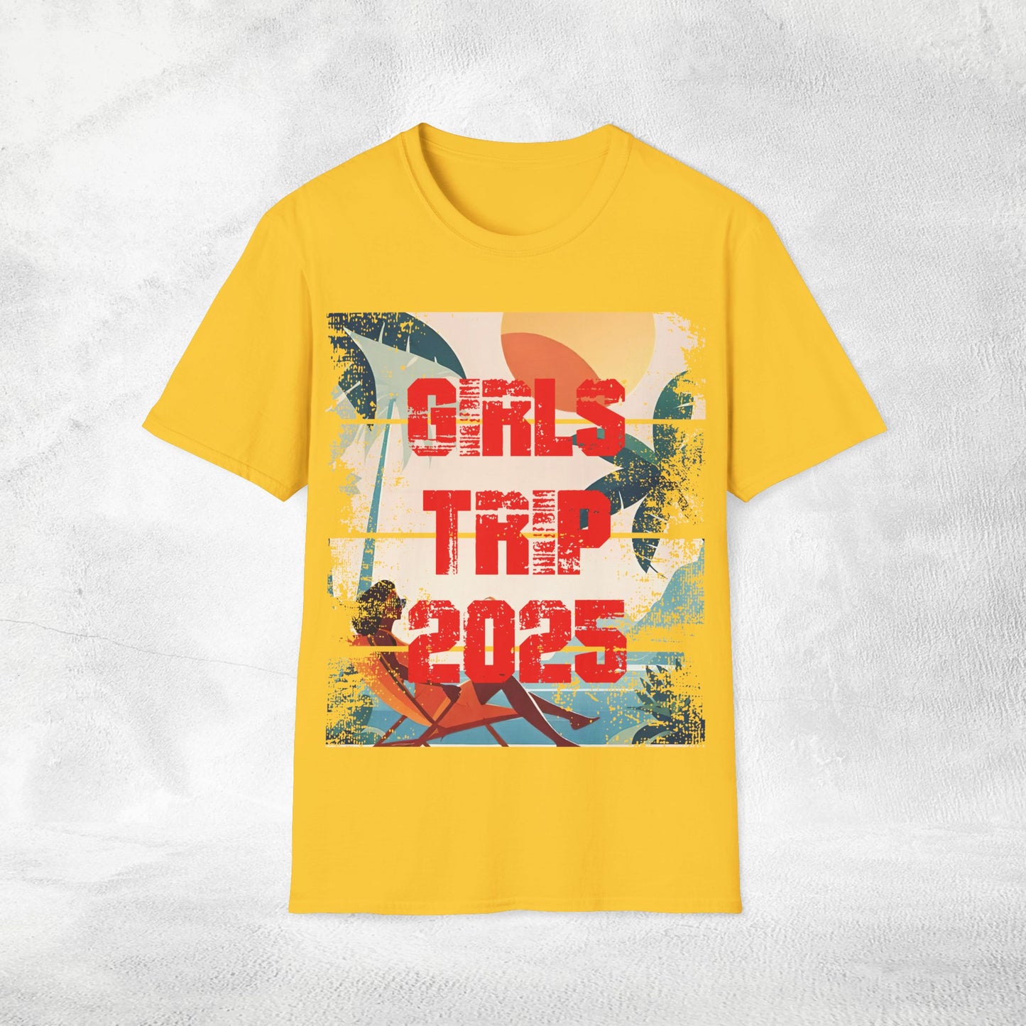 Women's T-shirt girls trip 2025