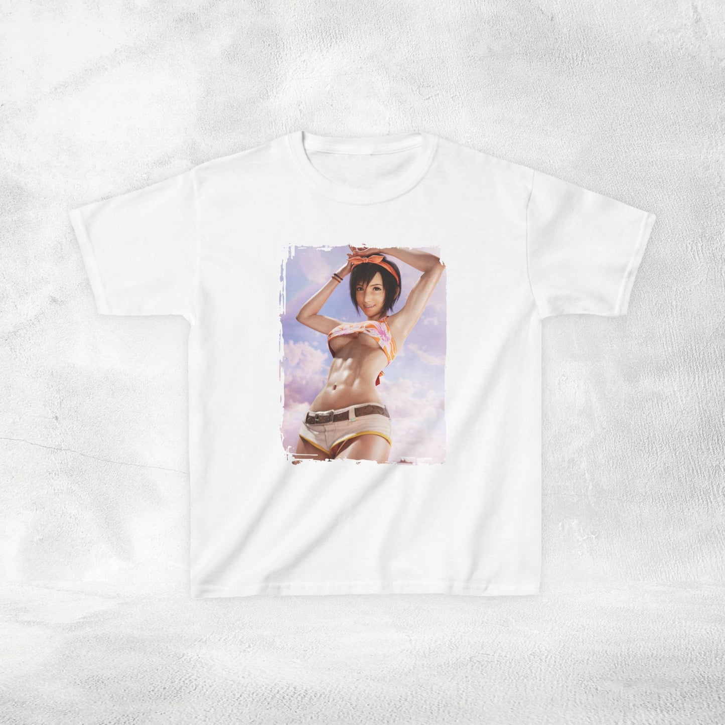 Kids gaming shirt Final Fantasy Yuffie Kisaragi