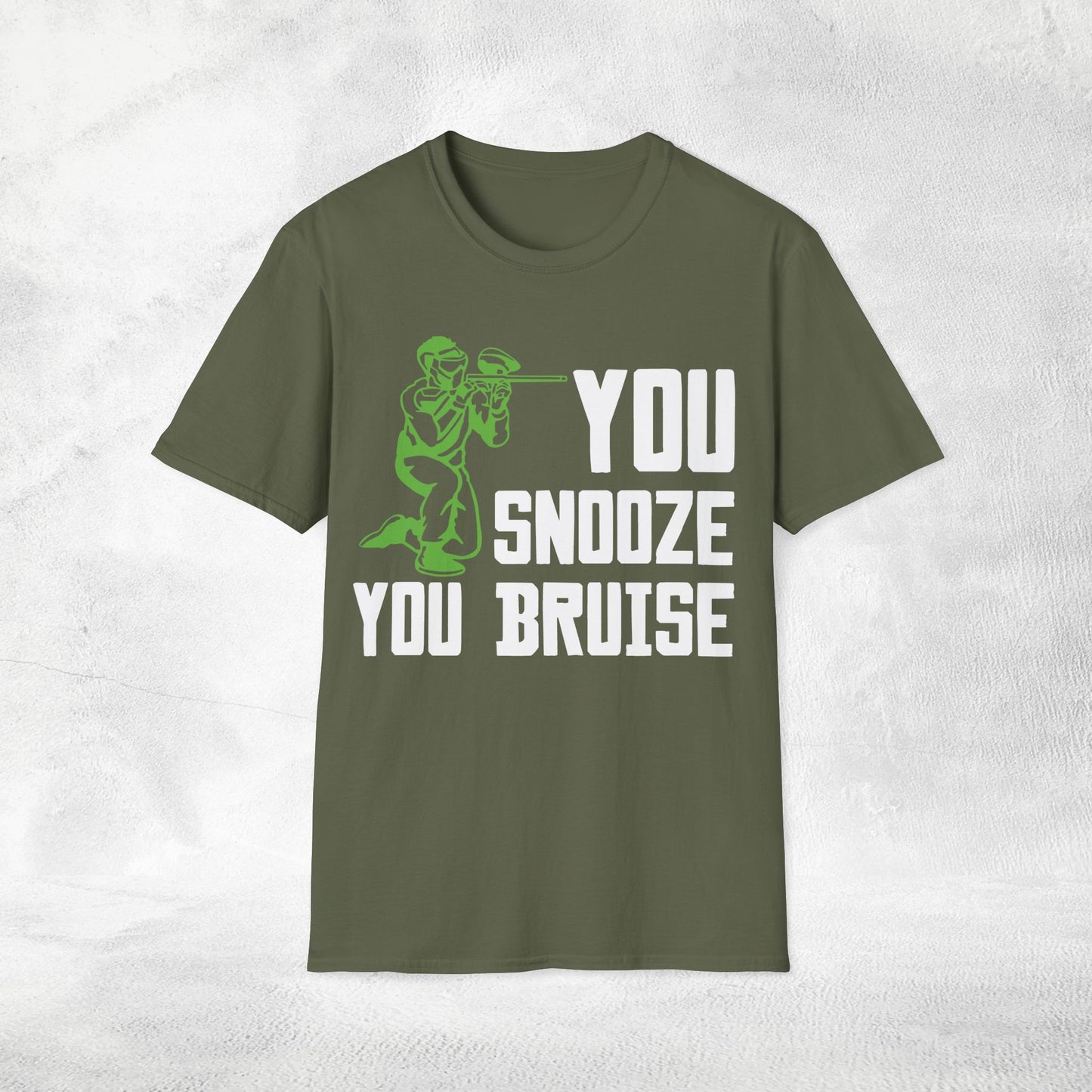 Unisex Paintball shirt snooze