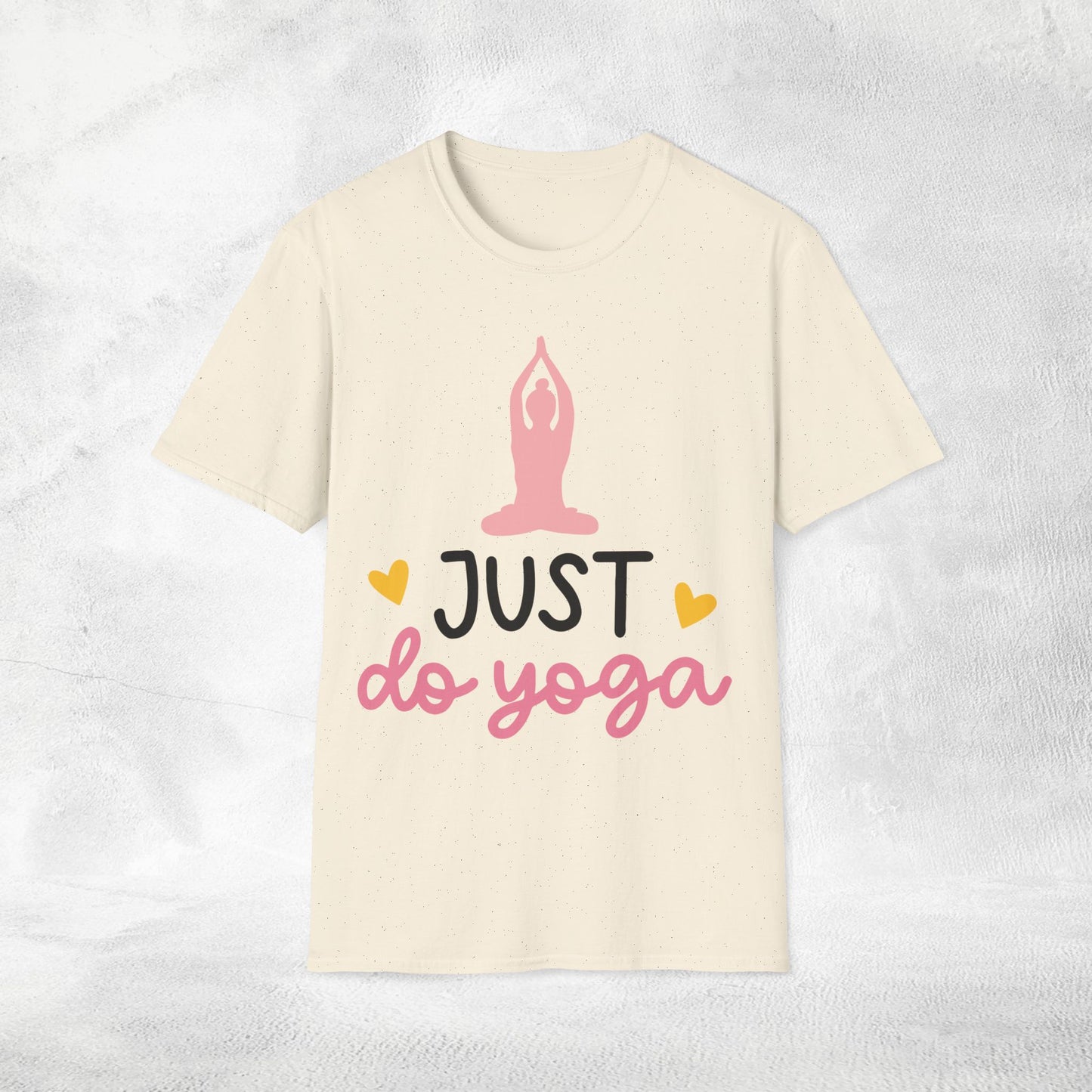 Women's yoga shirt just do yoga