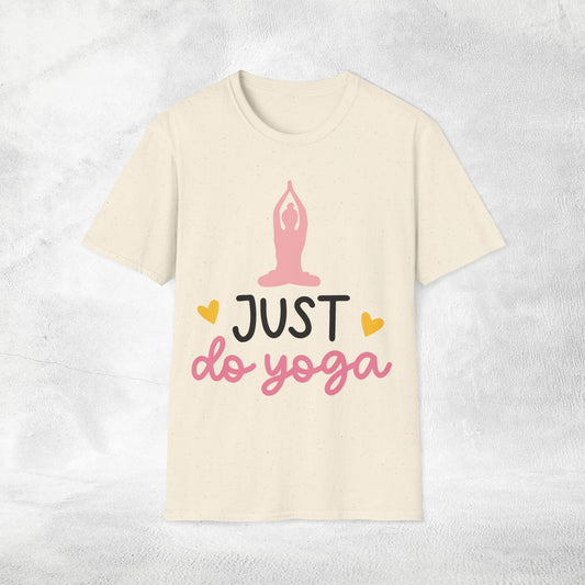 Women's yoga shirt just do yoga