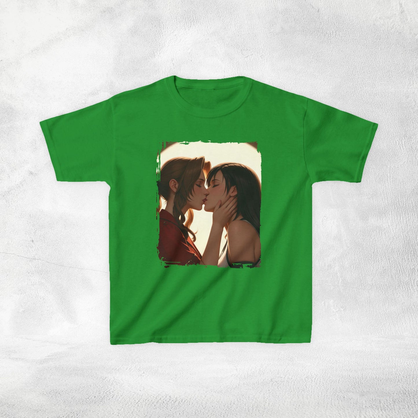 Kids gaming shirt Final Fantasy Tifa Lockhart and Aerith Gainsborough