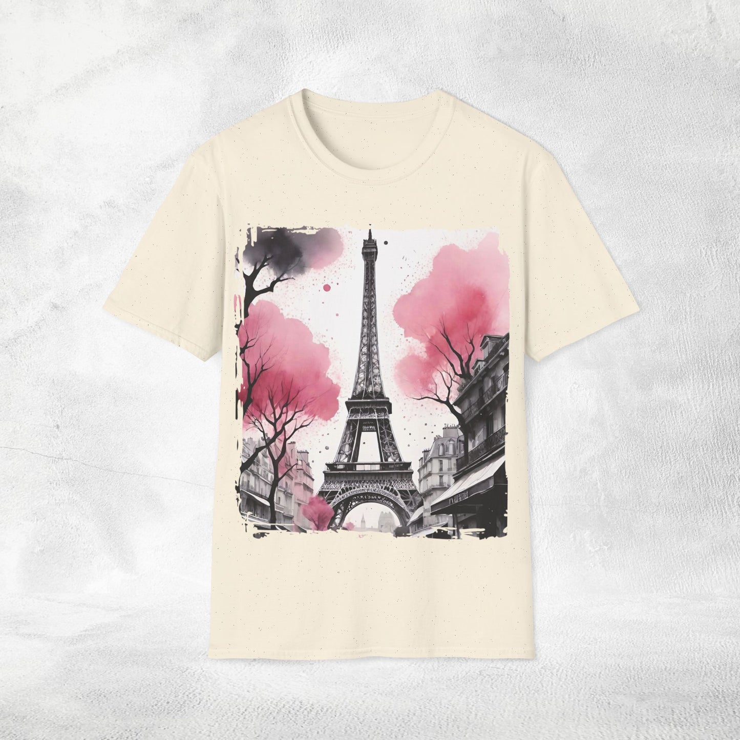 Women T-shirt from Paris with love vacation tee