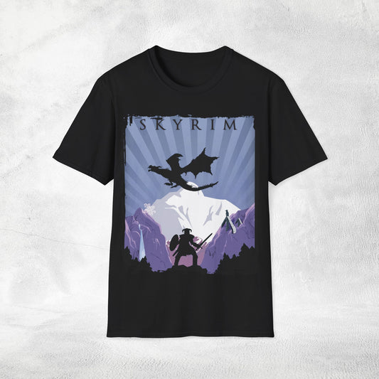 Unisex Gaming shirt Skyrim