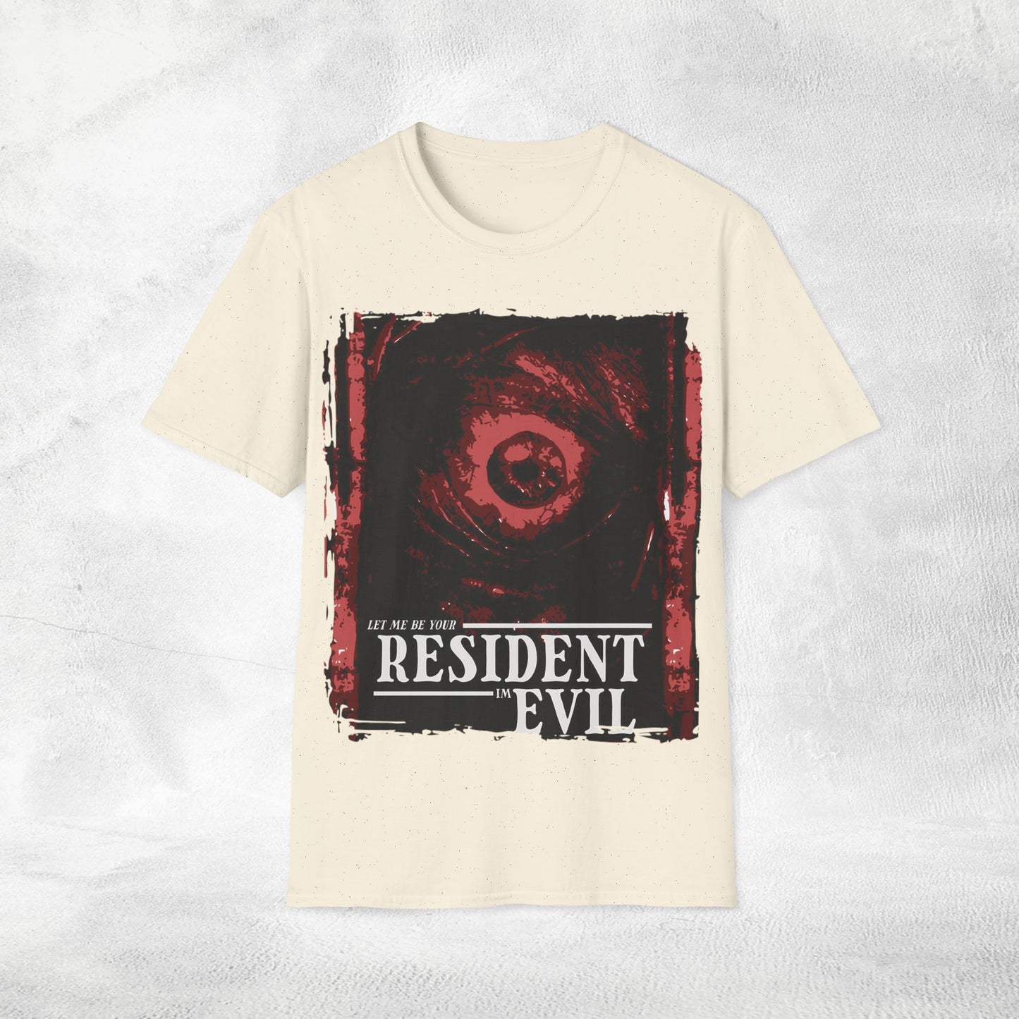 Unisex gaming shirt Resident Evil let me be your resident in evil