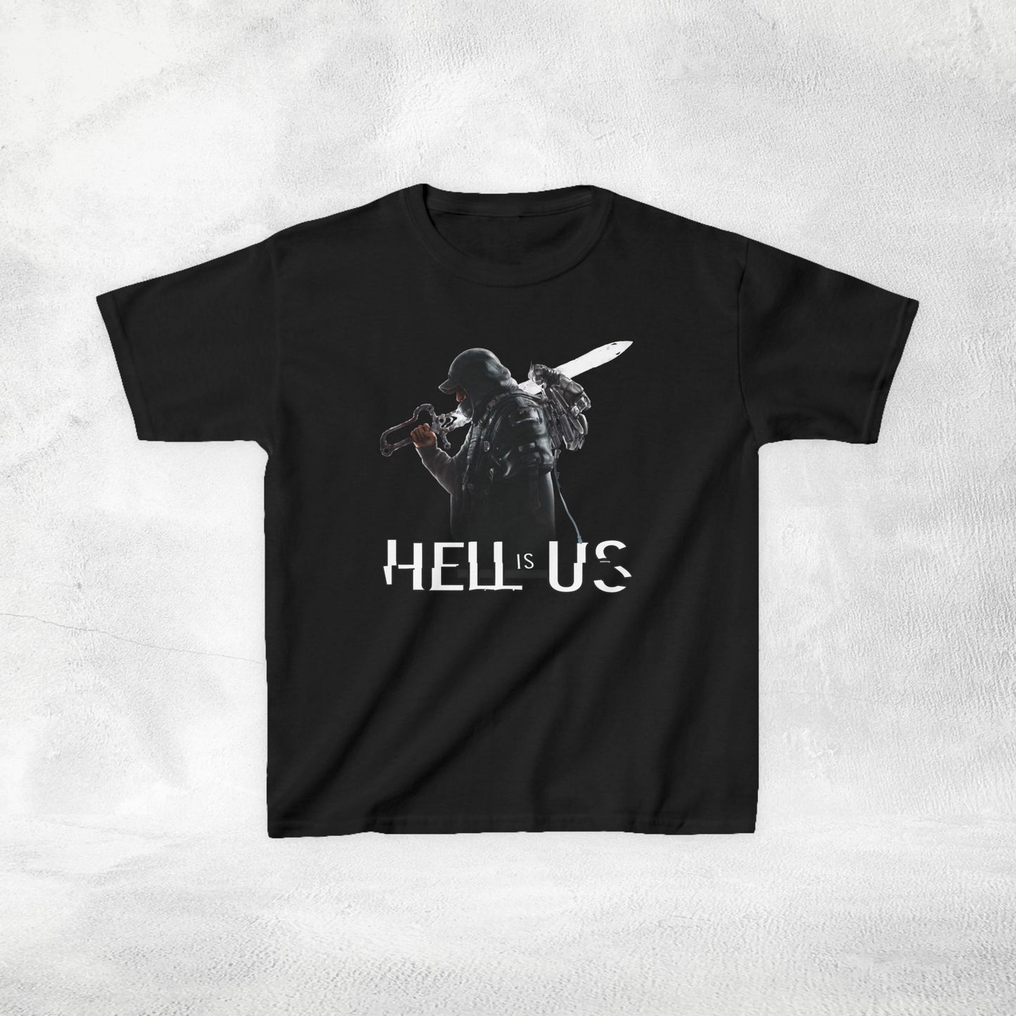 Kids gaming shirt Hell is Us