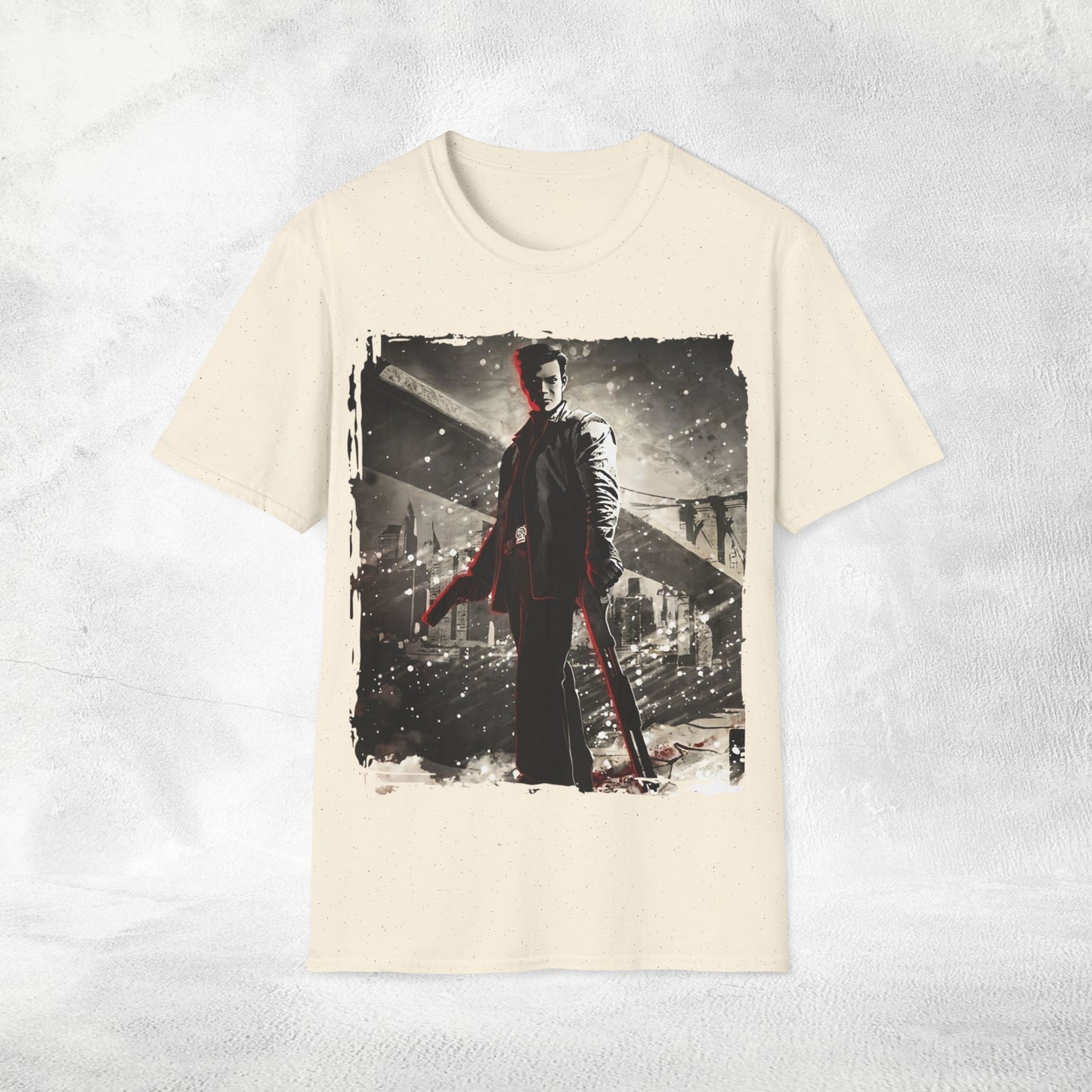 Unisex gaming shirt max payne