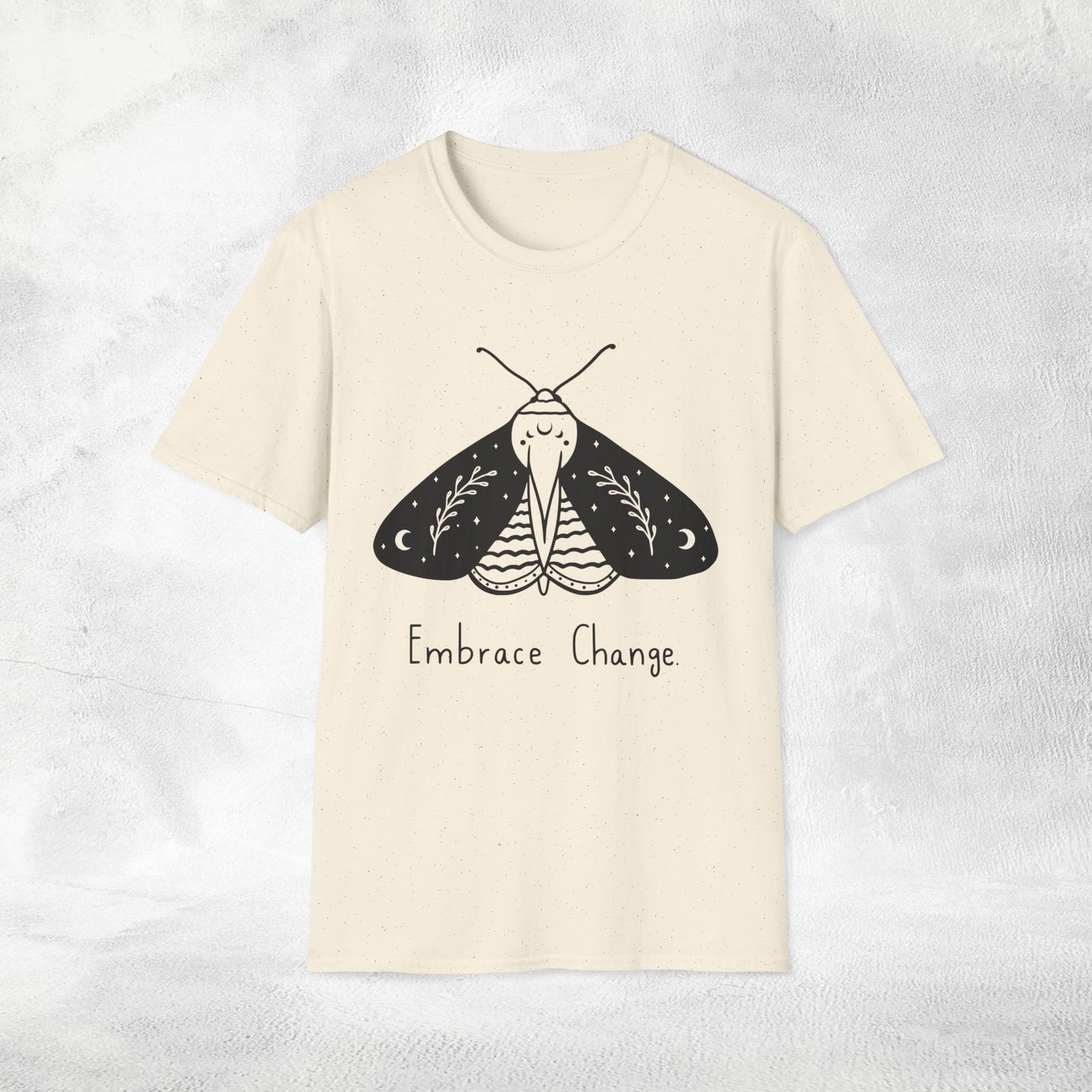 Women's Slogan T-shirt embrace change