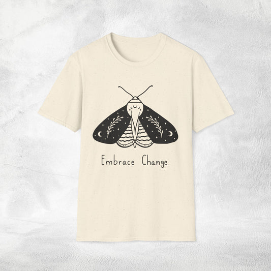 Women's Slogan T-shirt embrace change