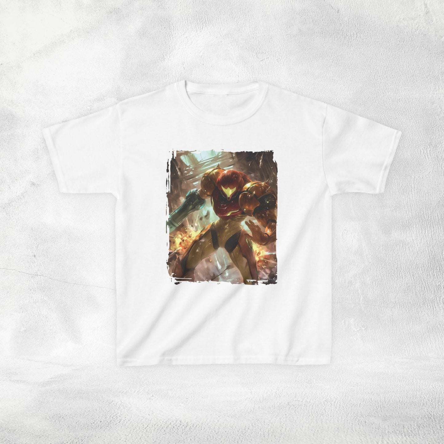 Kids gaming shirt Samus Aran