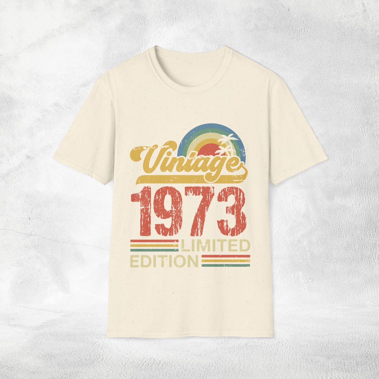 Unisex year of birth shirt 1973