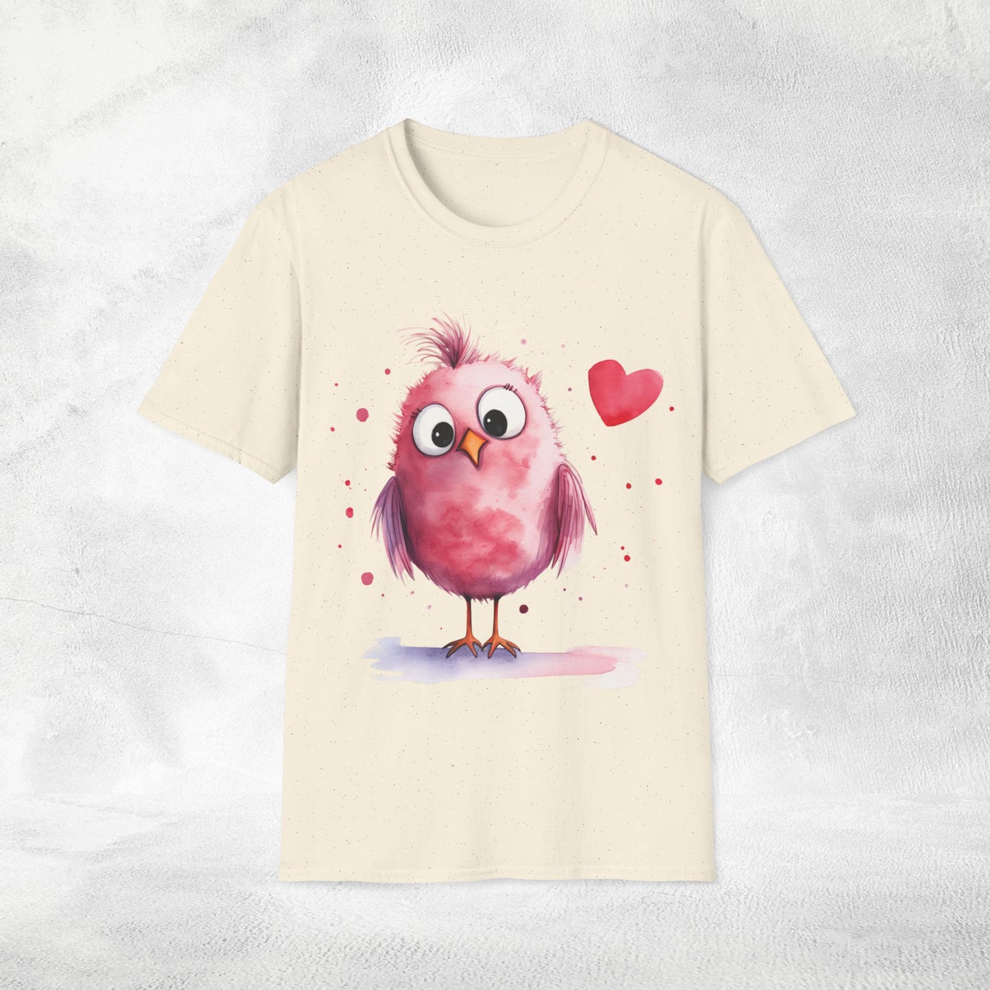 Unisex couples T-Shirt lovebird