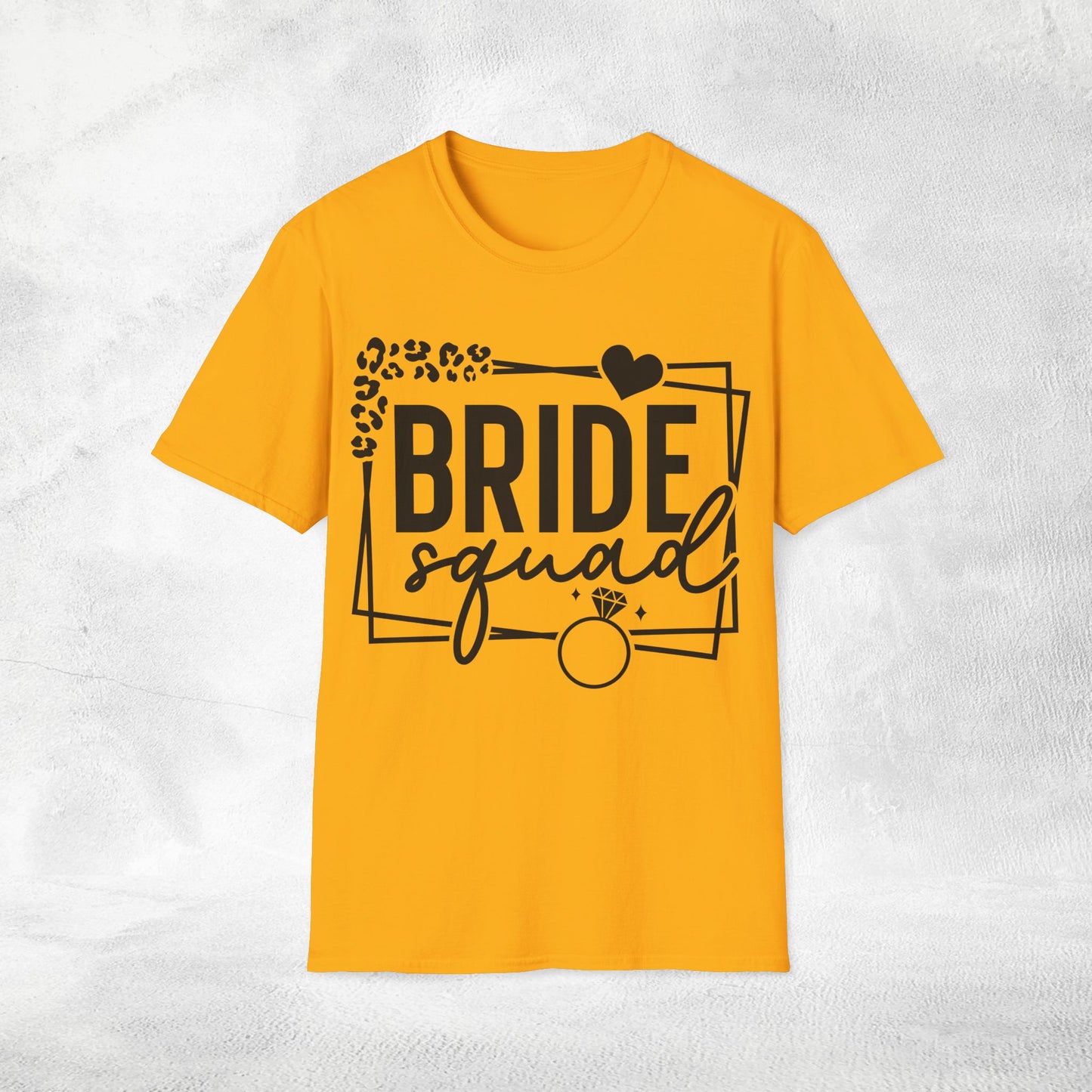 Women's T-Shirt bride squad bachelorette party