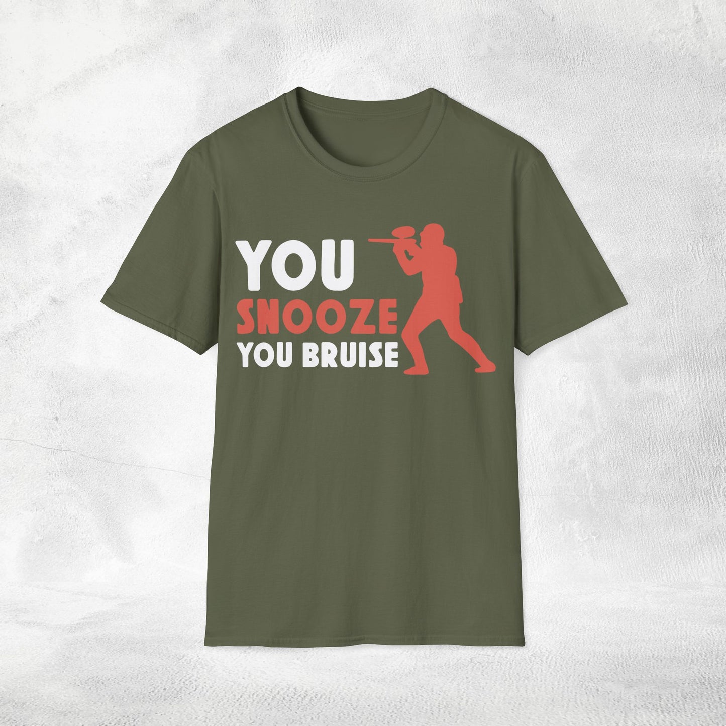 Unisex Paintball shirt snooze