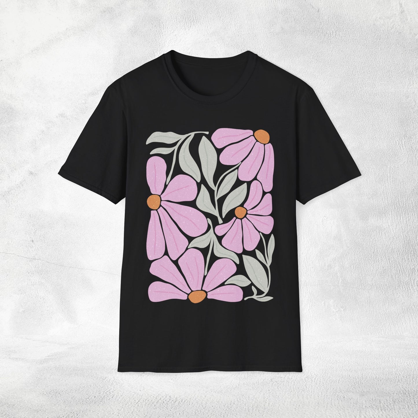 Womens shirt Dänische Blumen