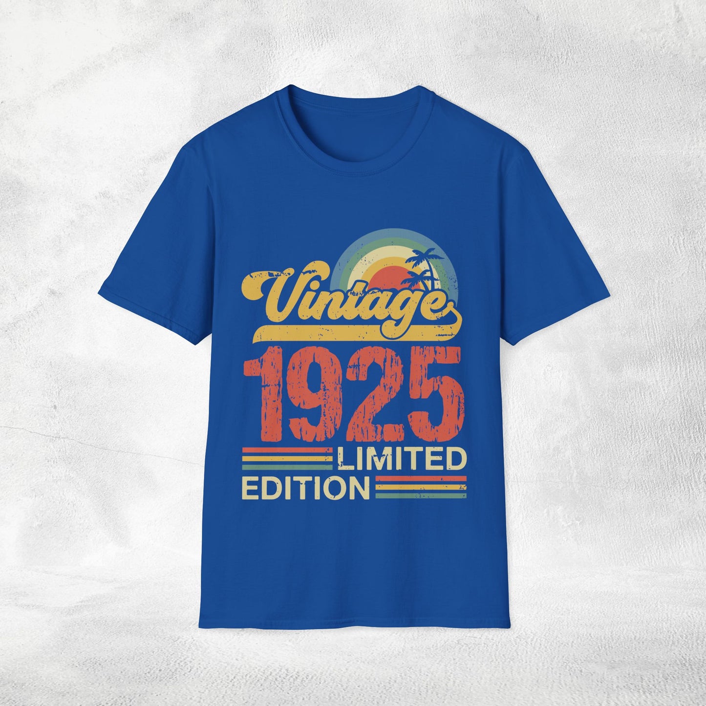 Unisex year of birth shirt 1925