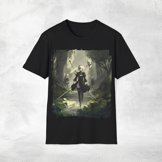 Unisex gaming shirt 2B / Nier Automata / Nier Replica