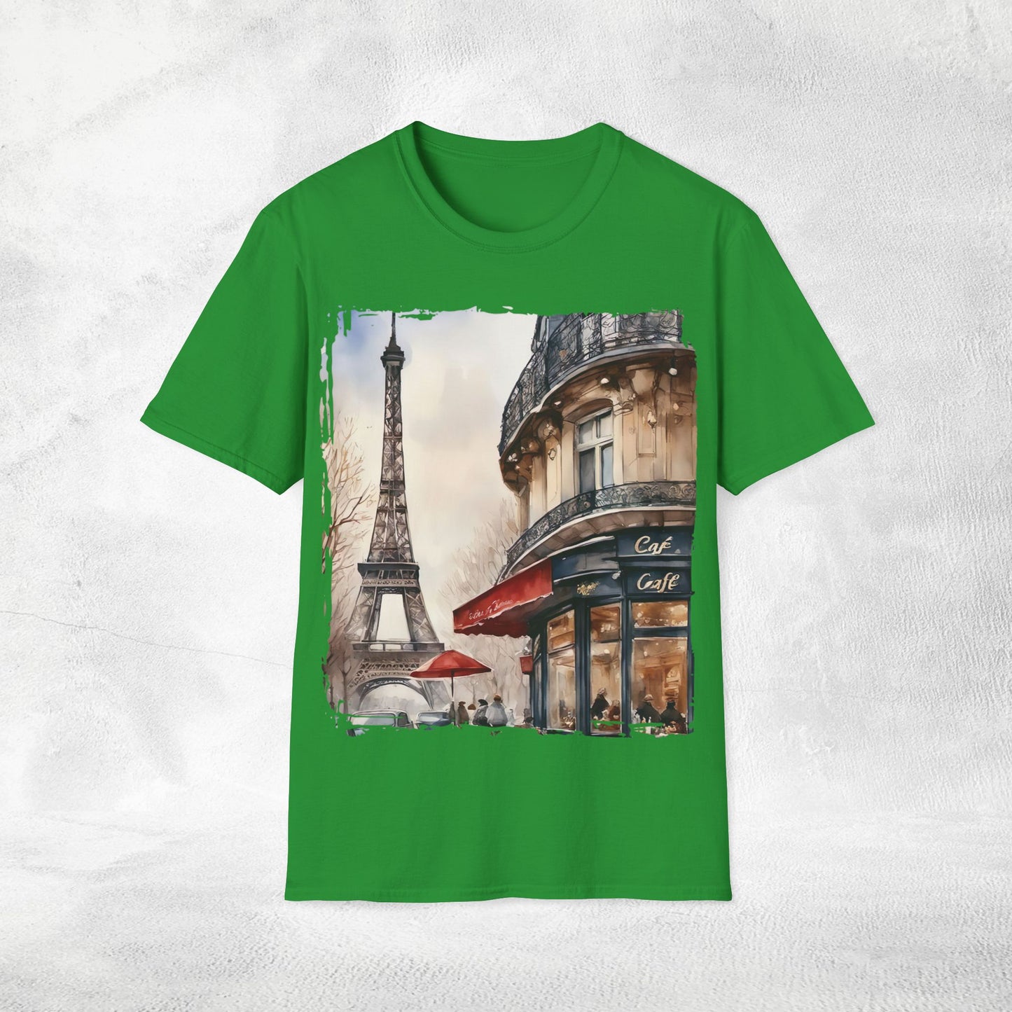 Women T-shirt from Paris with love vacation tee