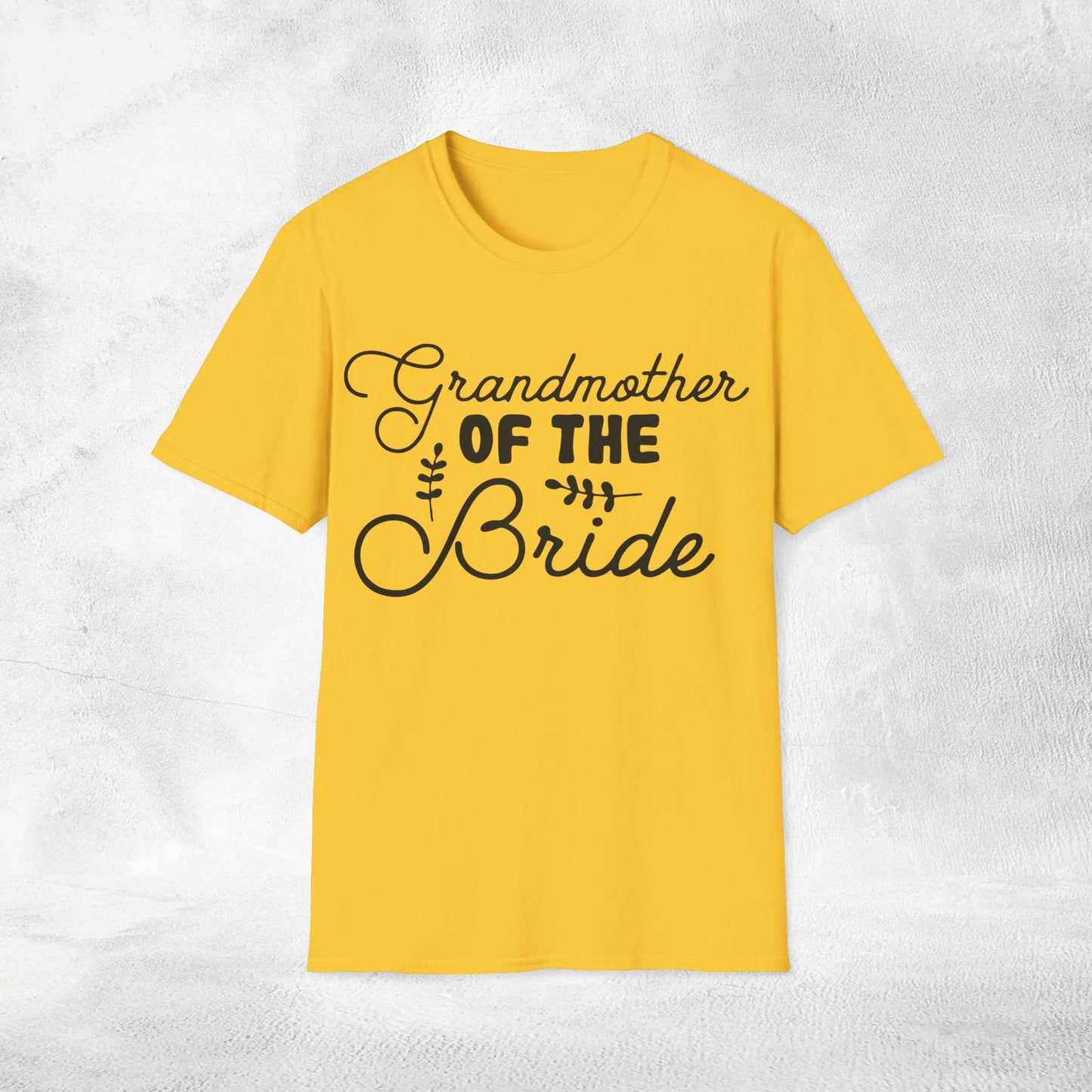 Women's T-Shirt grandmother of the bride bachelorette party