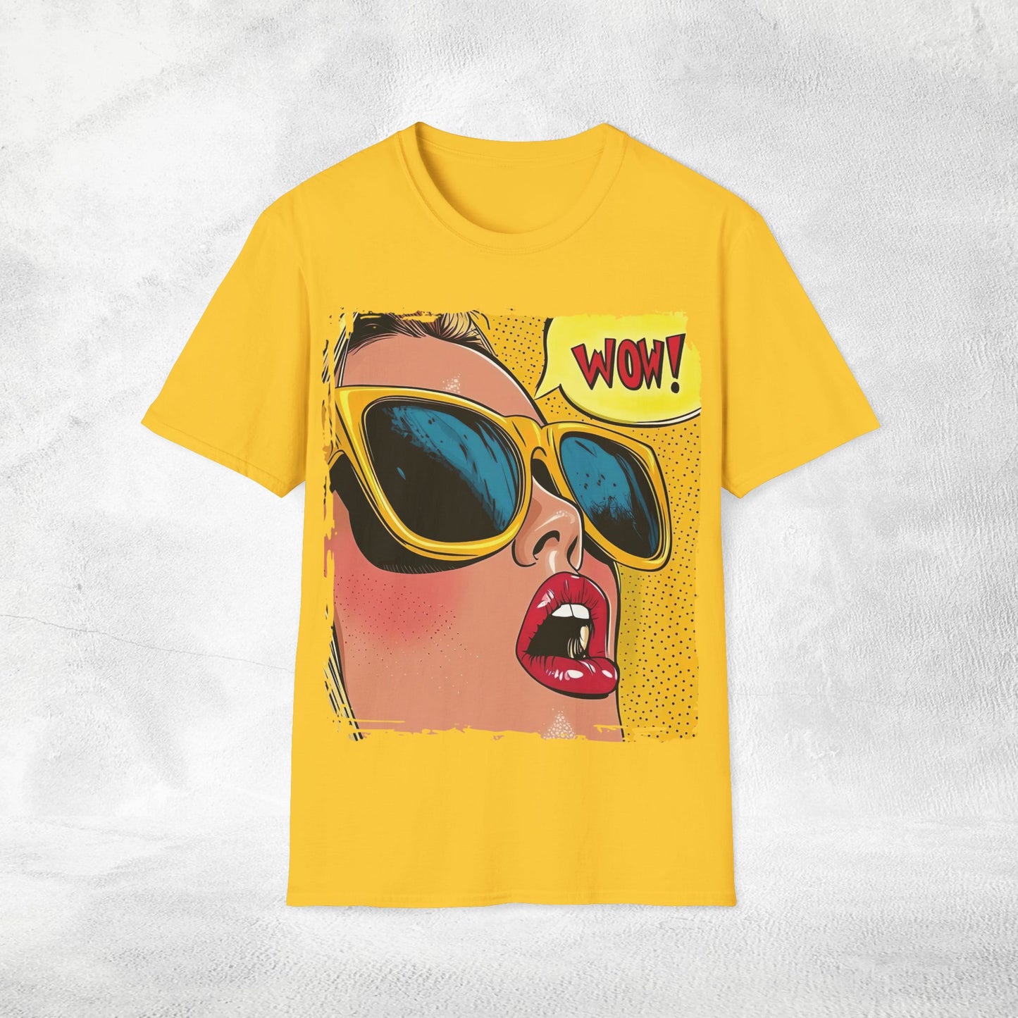 Womens T-shirt girls trip wow