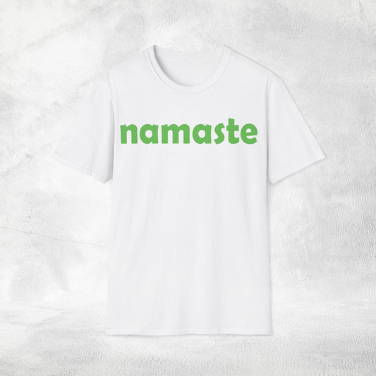 Women's Slogan T-shirt namaste