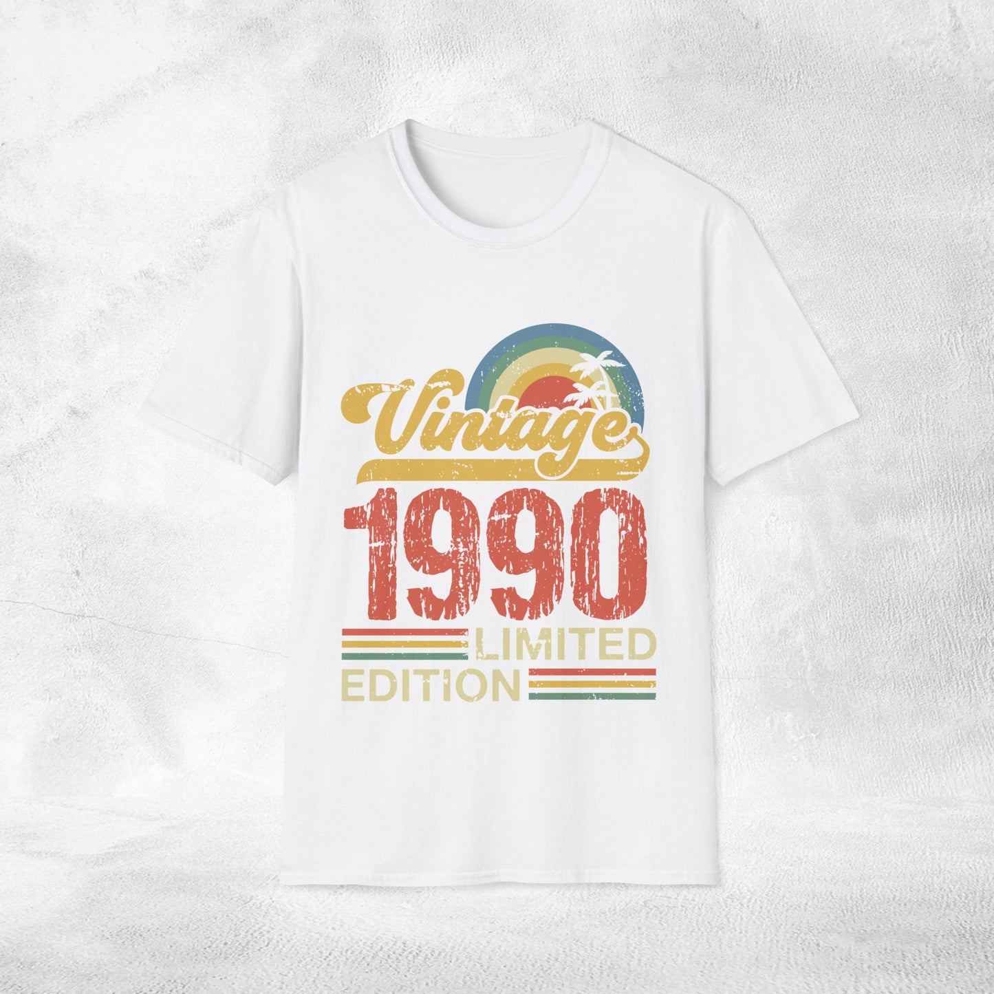 Unisex year of birth shirt 1990
