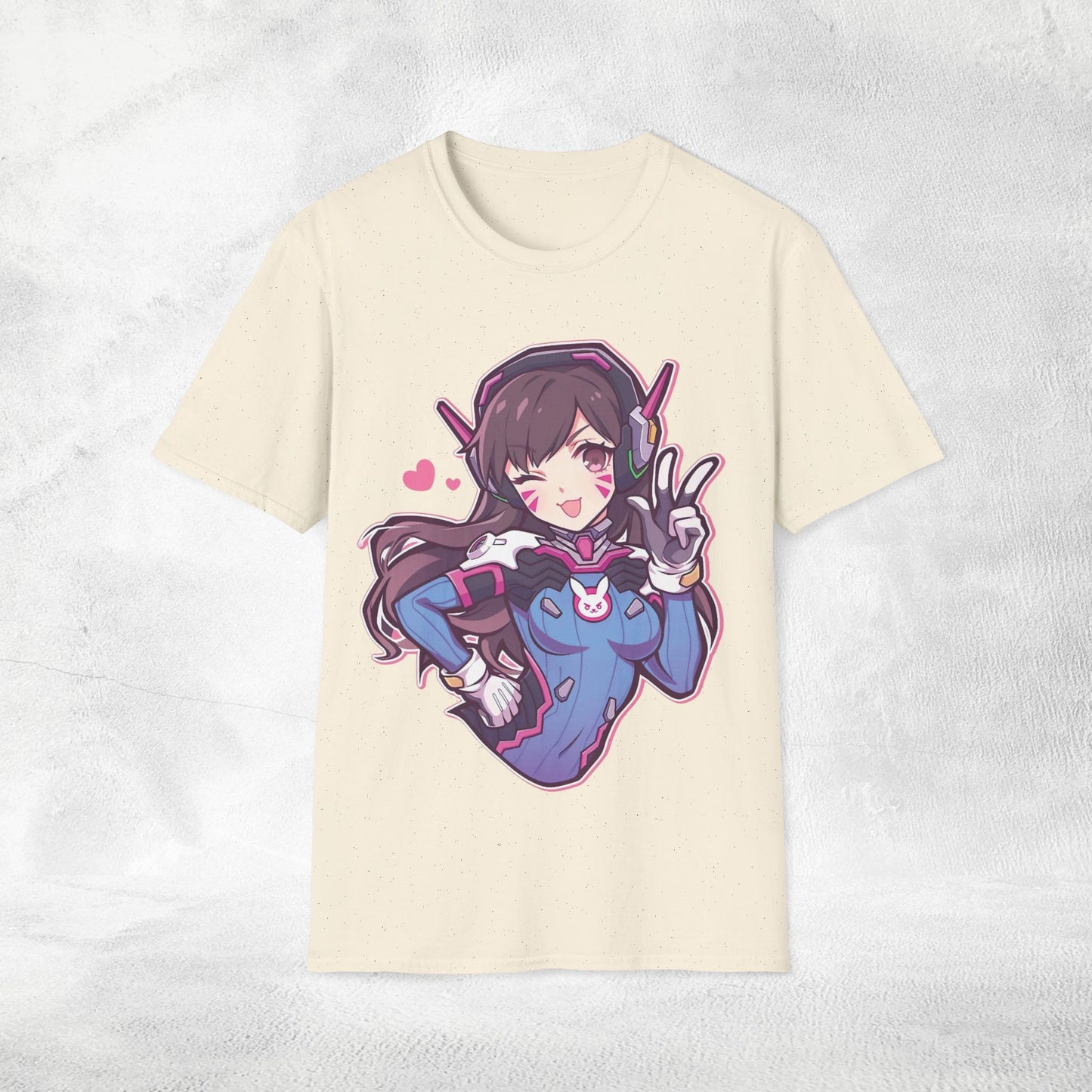 Unisex gaming shirt Overwatch Dva