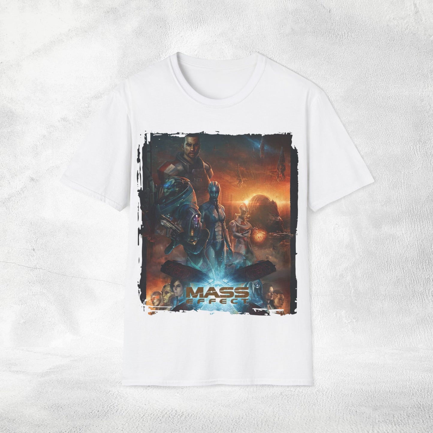 Unisex gaming shirt Mass Effect Trilogy