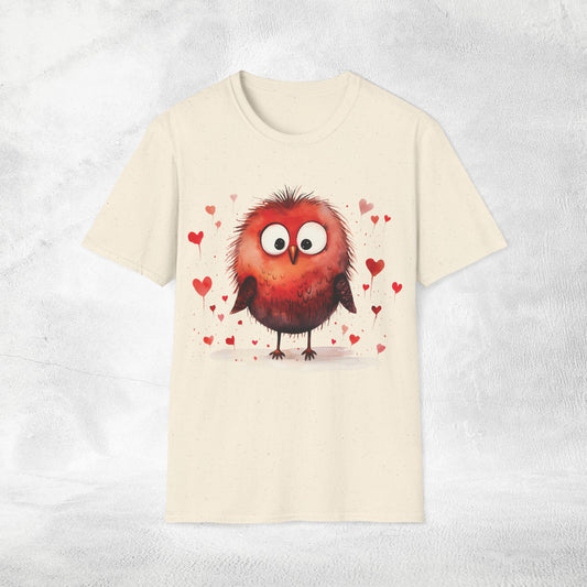 Unisex couples T-Shirt lovebird