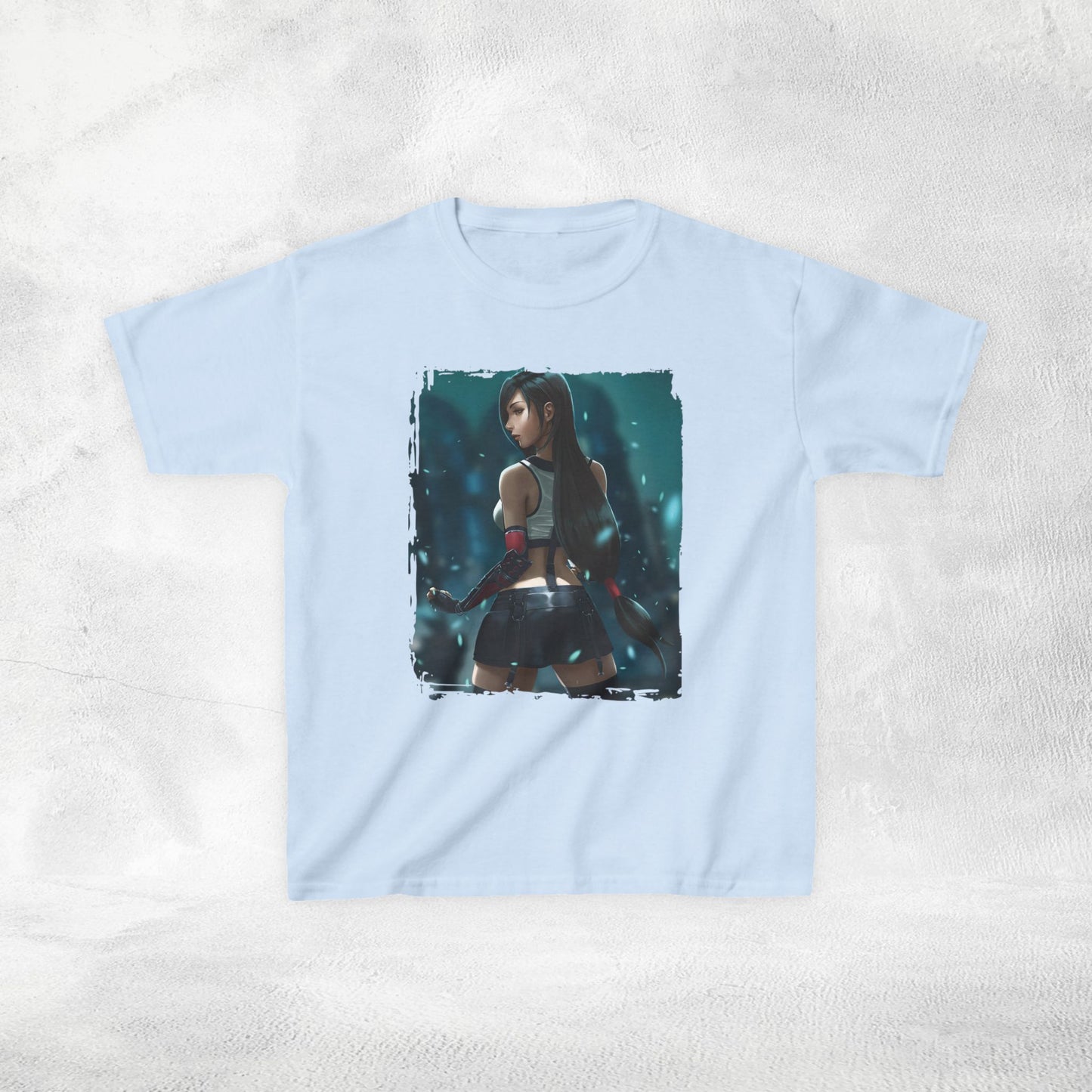 Kids gaming shirt Final Fantasy Tifa Lockhart