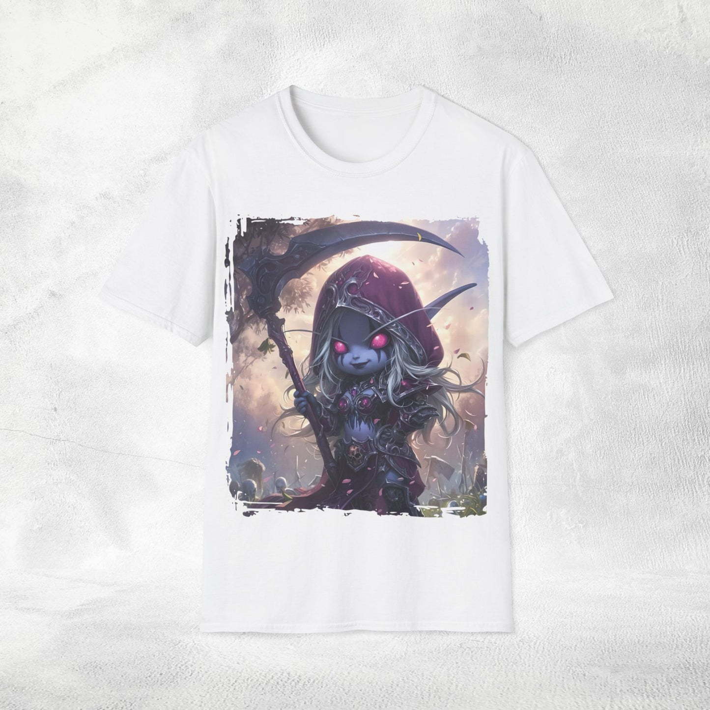 Unisex gaming shirt WoW Dark Elf