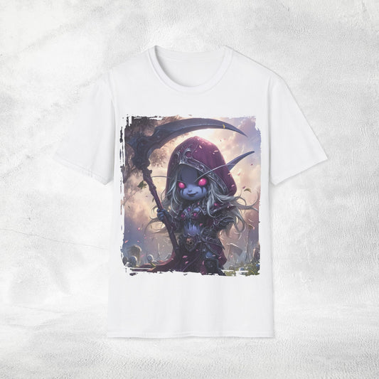 Unisex gaming shirt WoW Dark Elf
