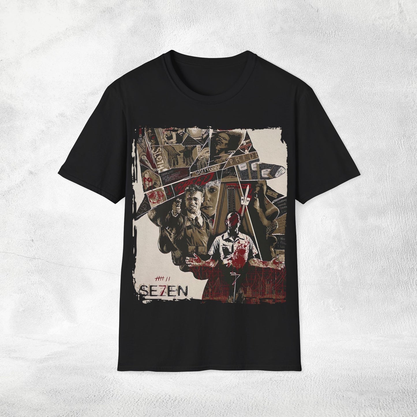 Unisex movie shirt Seven