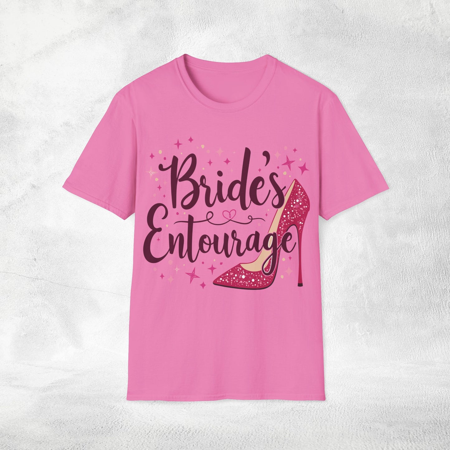 Women's T-Shirt Bride's Entourage bachelorette party