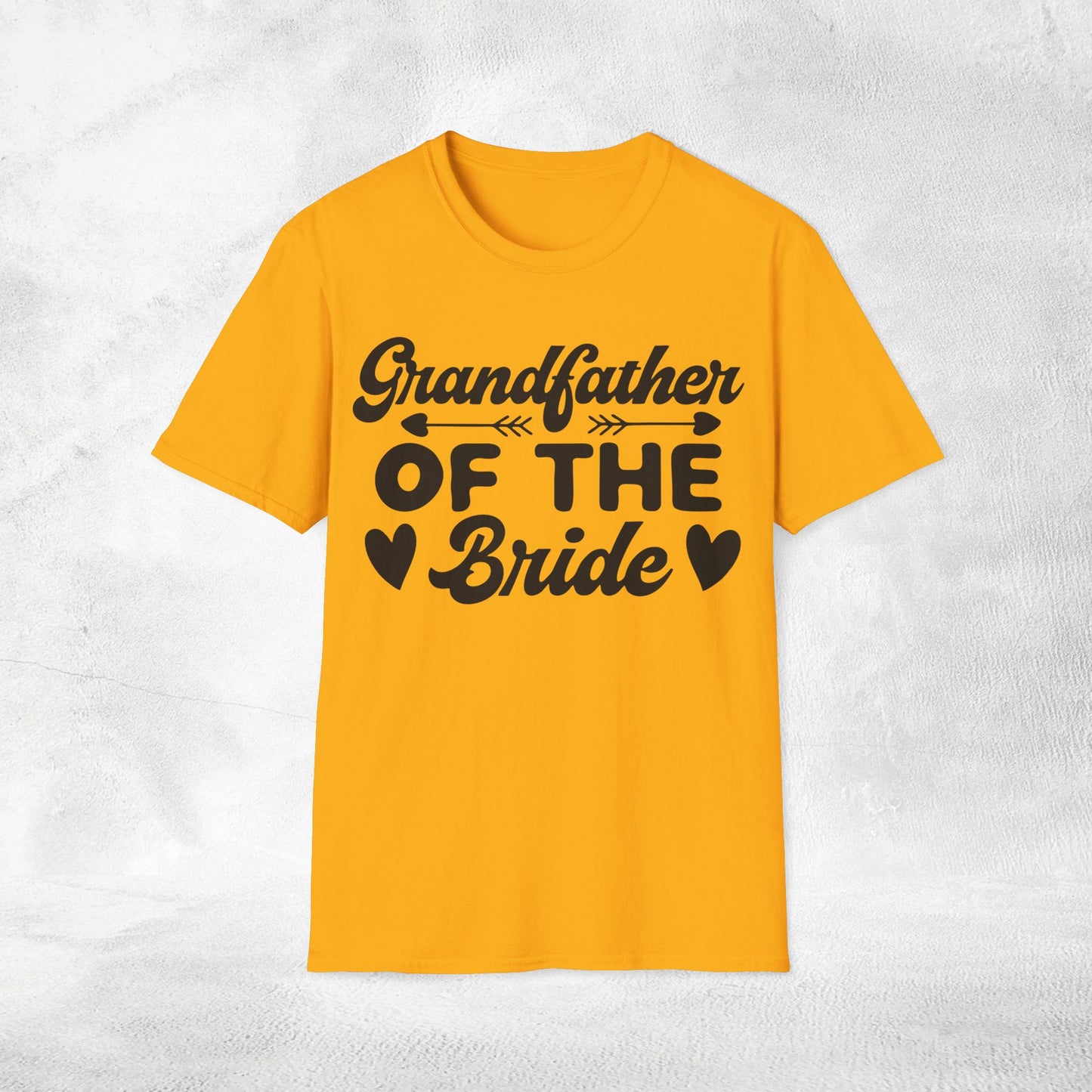 Men's T-Shirt grandfather of the bride bachelorette party
