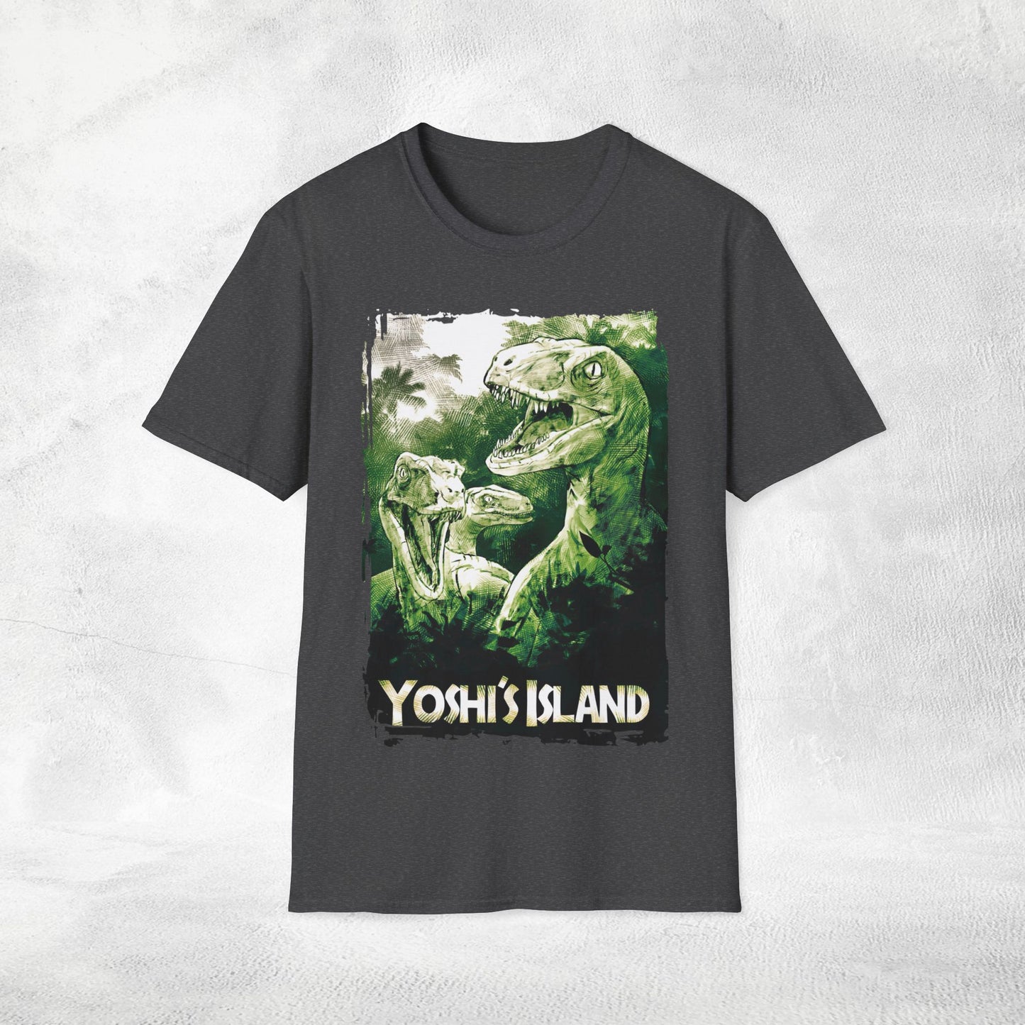 Unisex gaming shirt yoshi's island parody