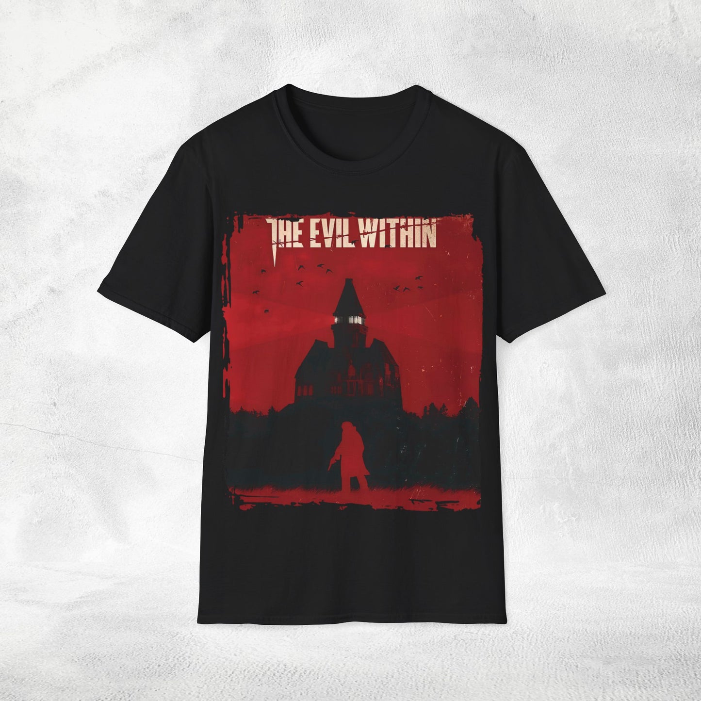 Unisex gaming shirt the evil within