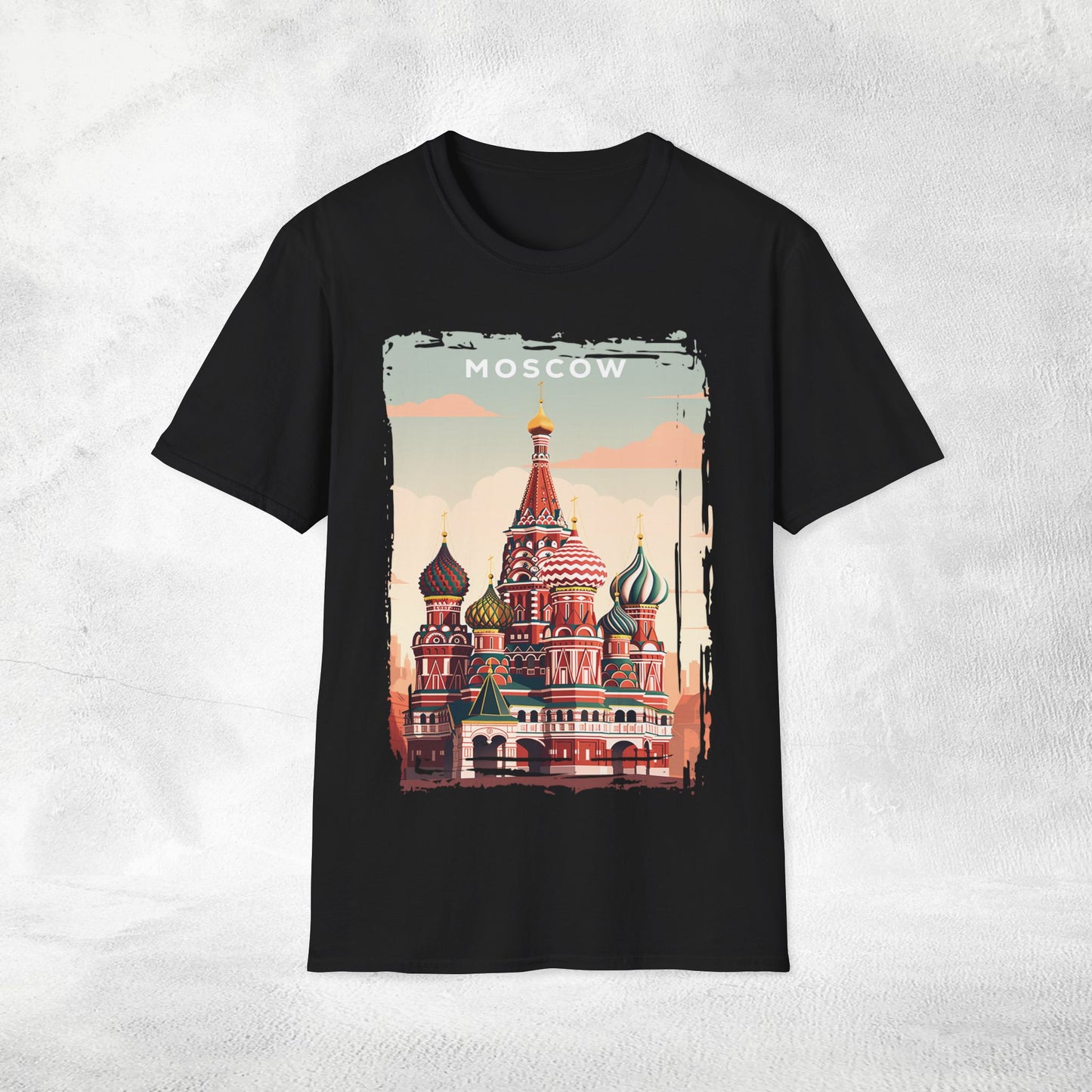 Women T-shirt Moscow vacation tee