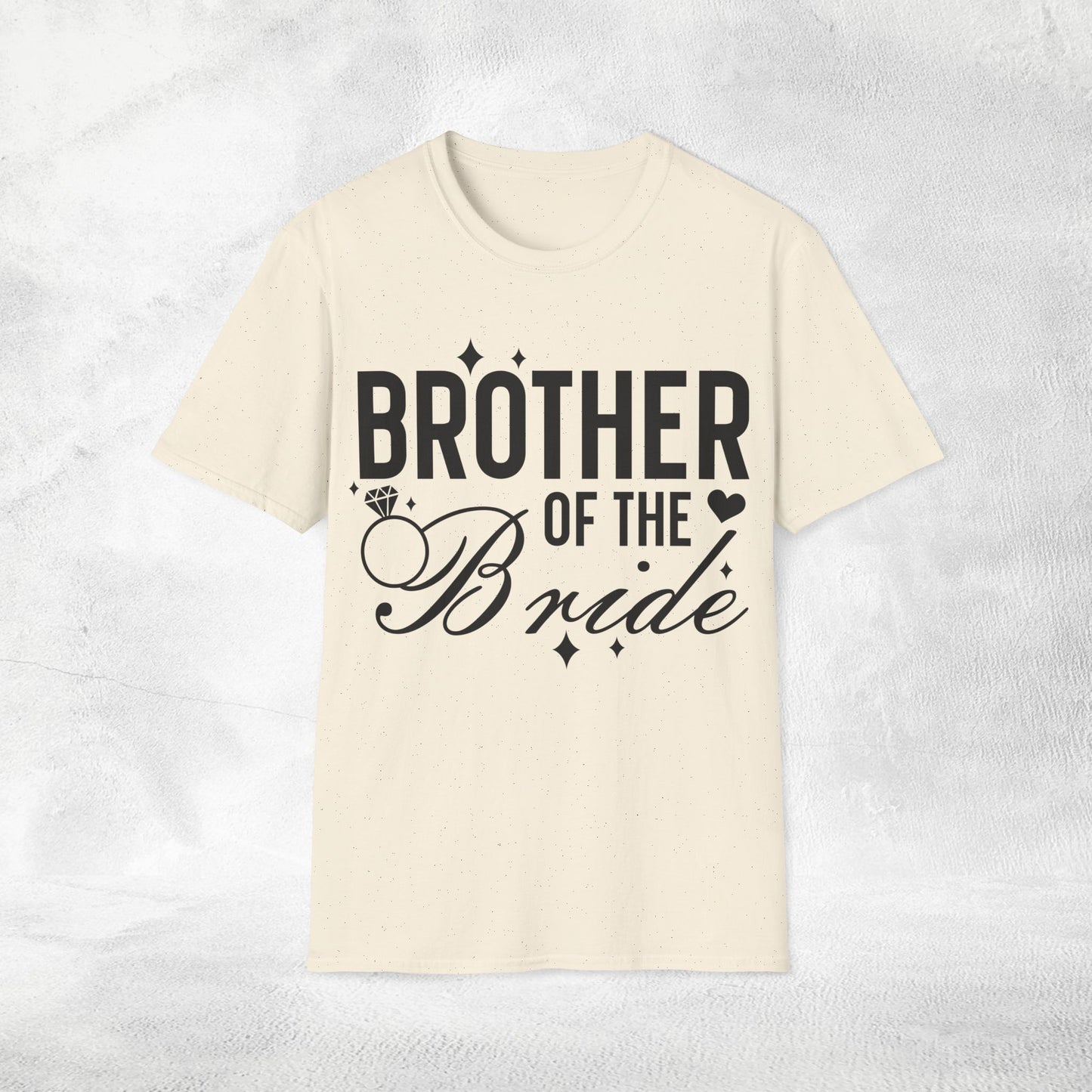Men's T-Shirt brother of the bride bachelorette party