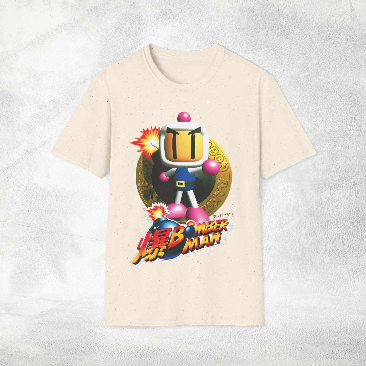 Unisex gaming shirt Bomberman 64
