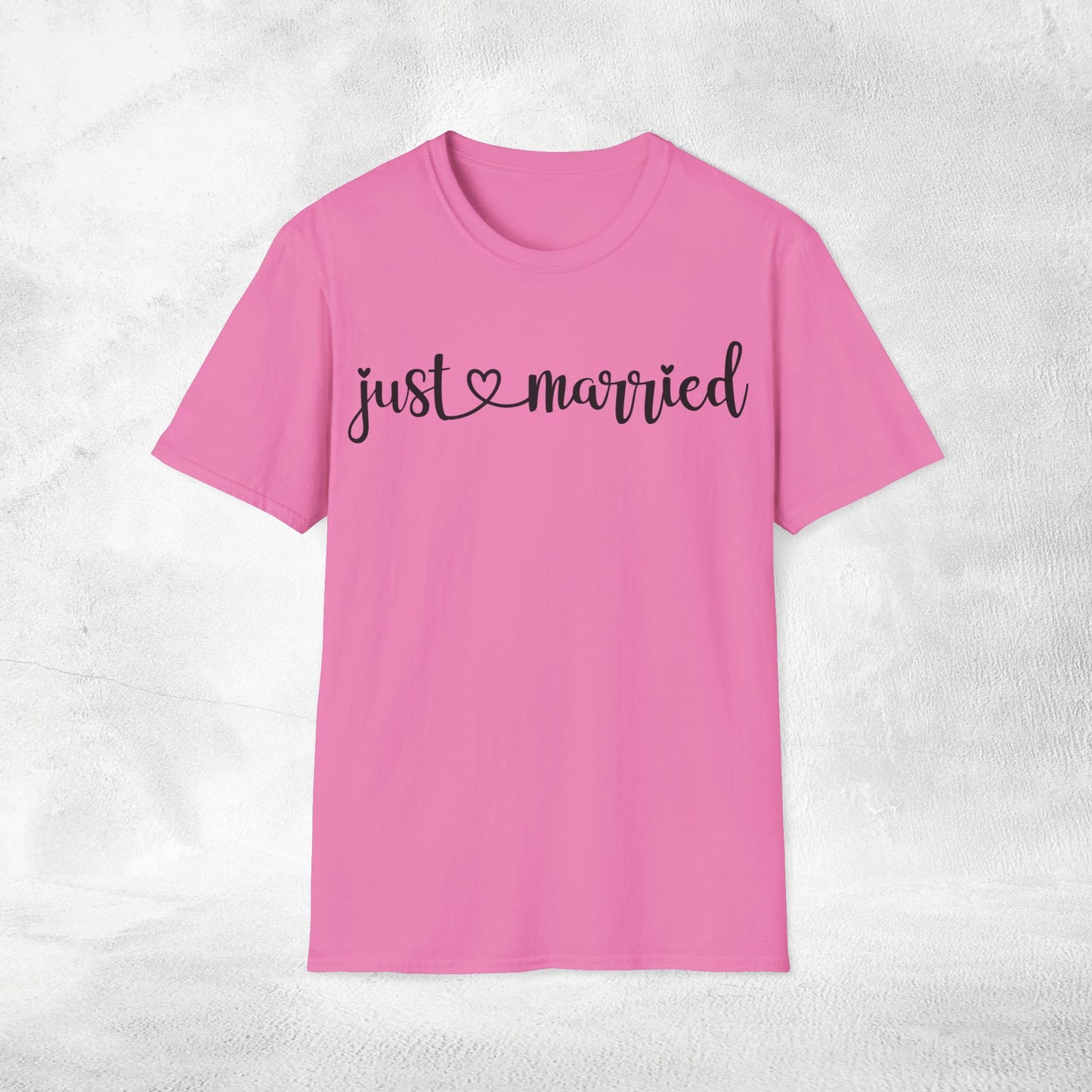 Women's T-Shirt just married bachelorette party