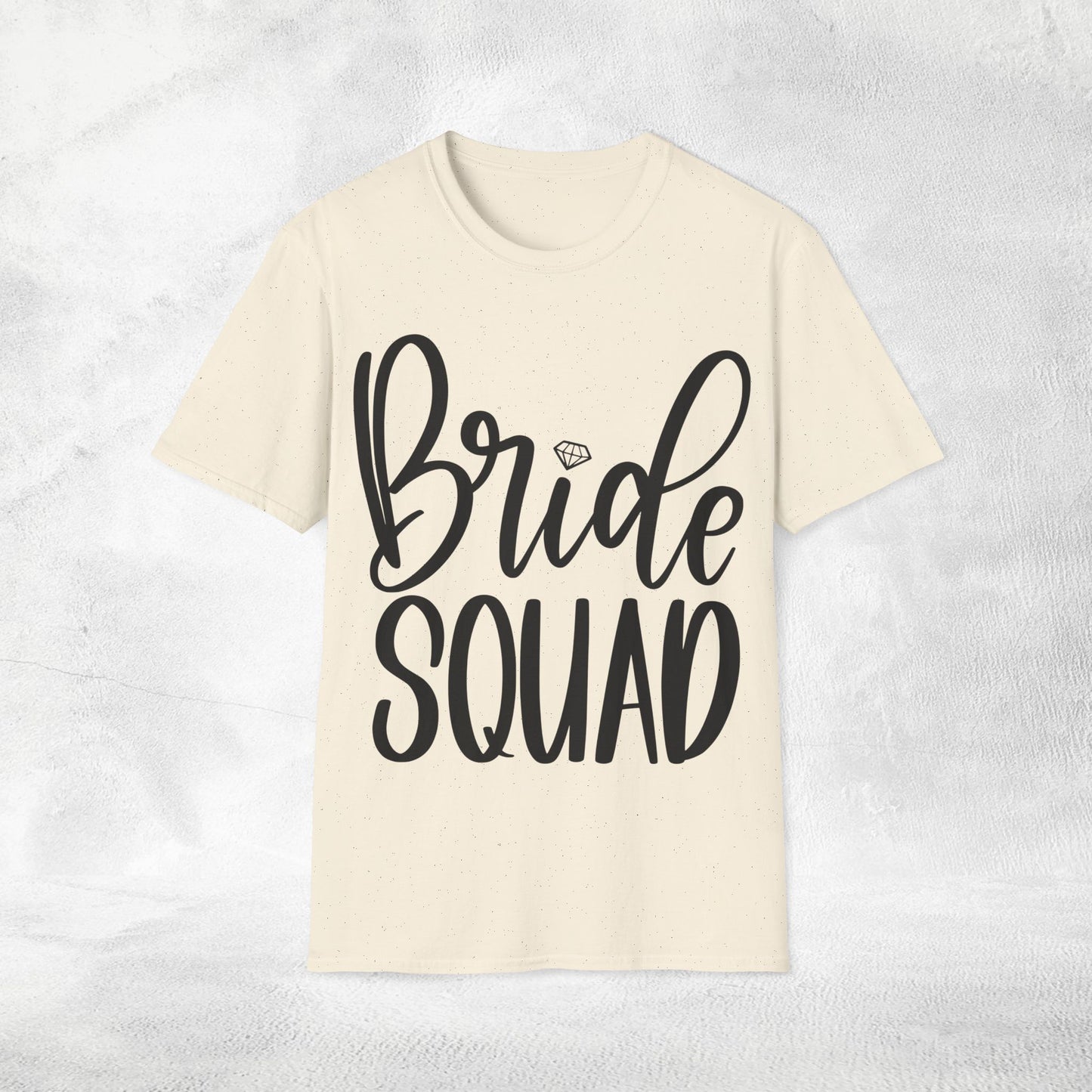 Women's T-Shirt bride squad bachelorette party