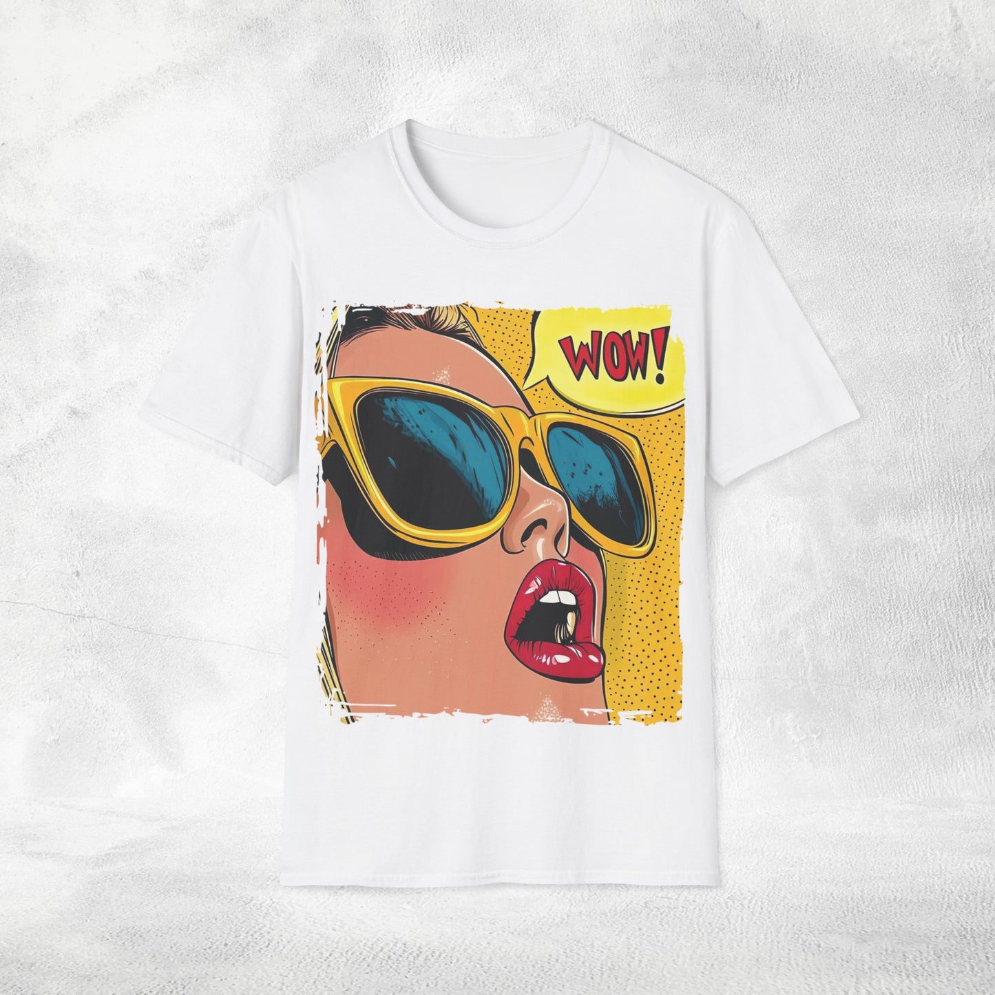 Womens T-shirt girls trip wow