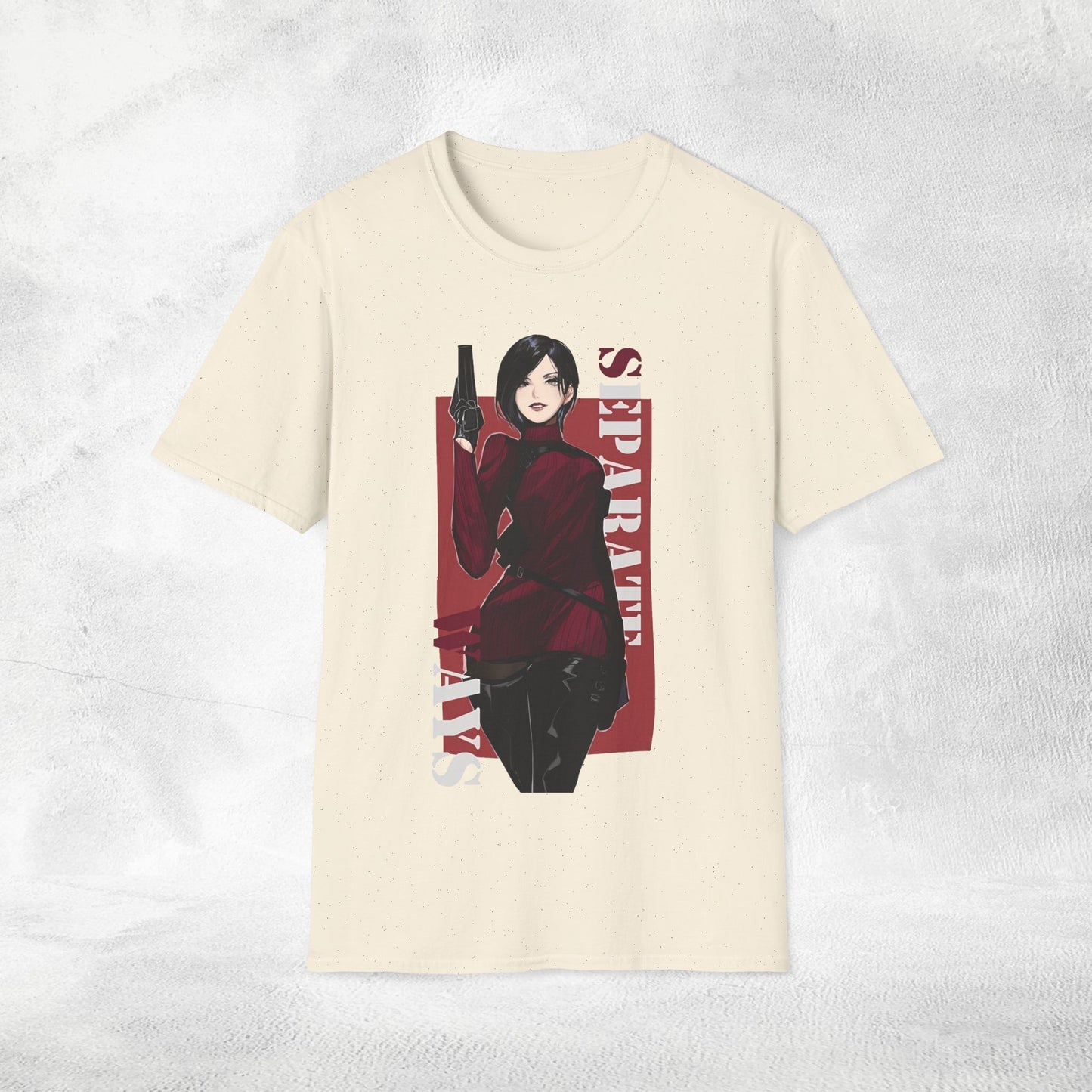 Unisex gaming shirt Resident Evil Ada Wong