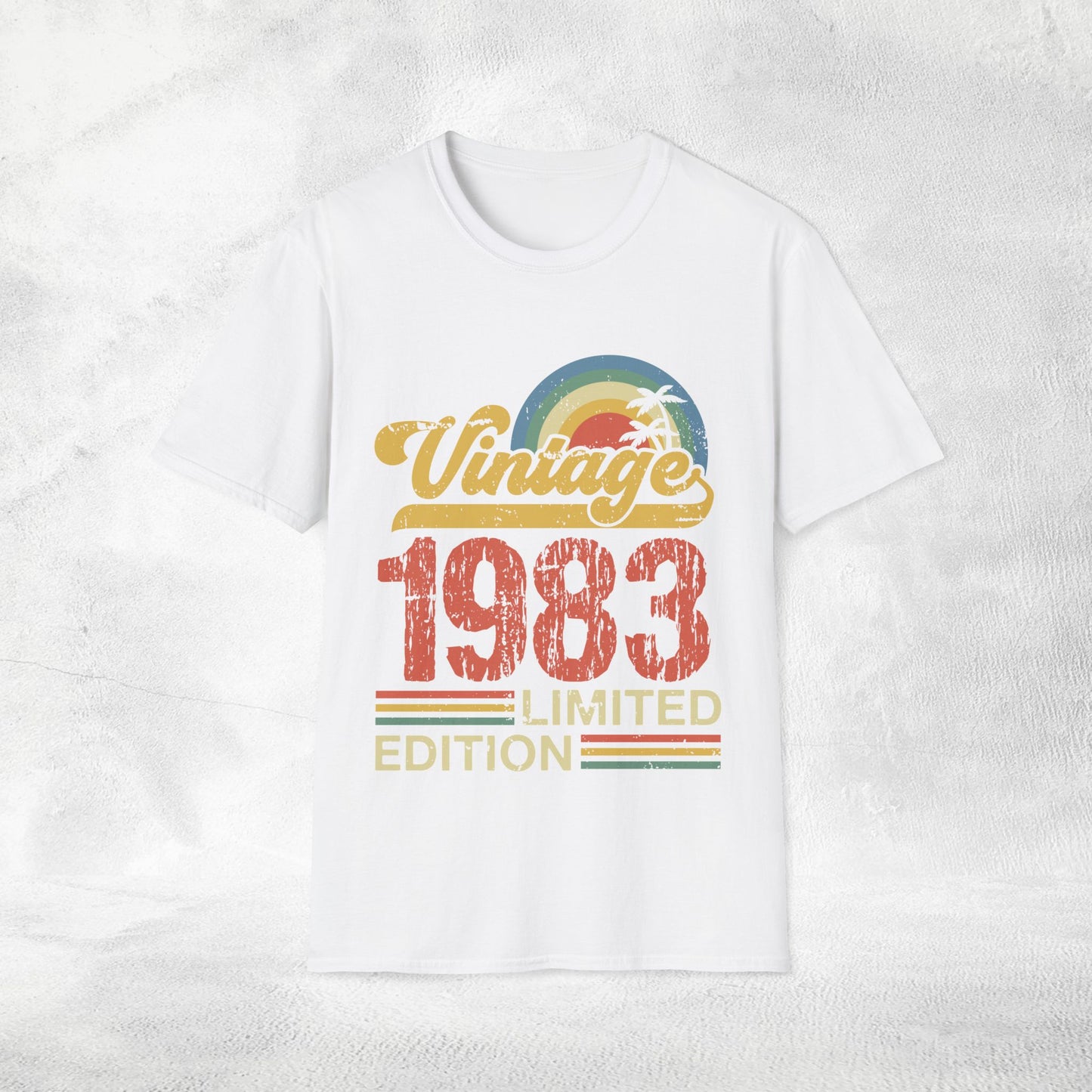 Unisex year of birth shirt 1983