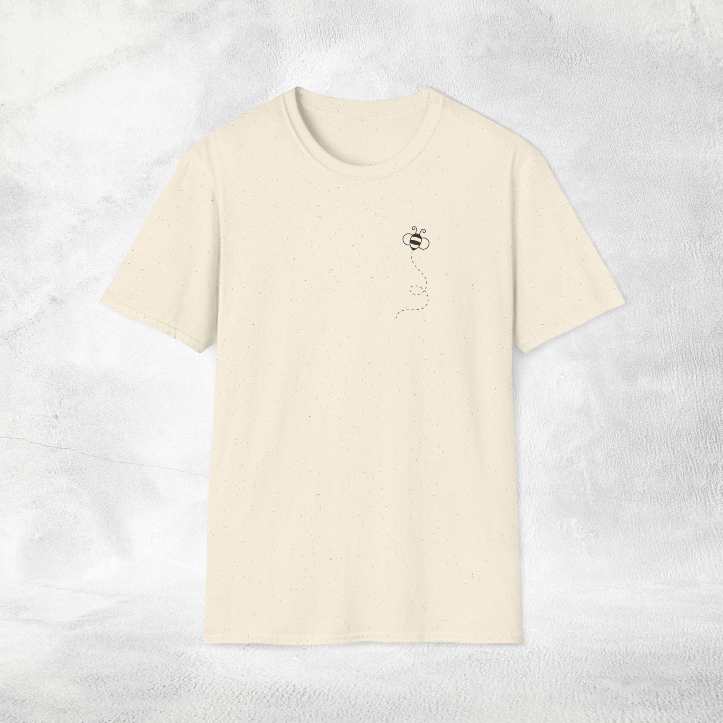 woman's nature inspired shirt bee