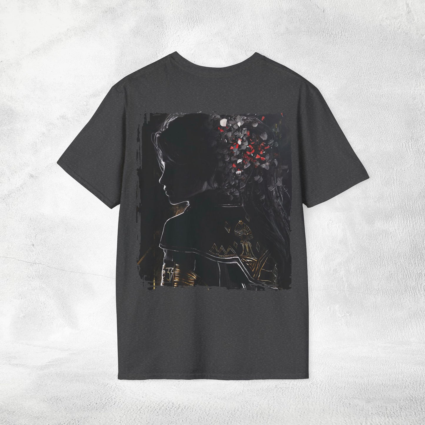 Unisex gaming shirt Expedition 33 Maelle BACKPRINT