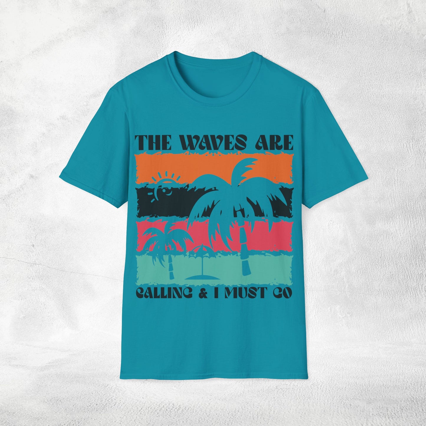 women's shirt the waves are calling