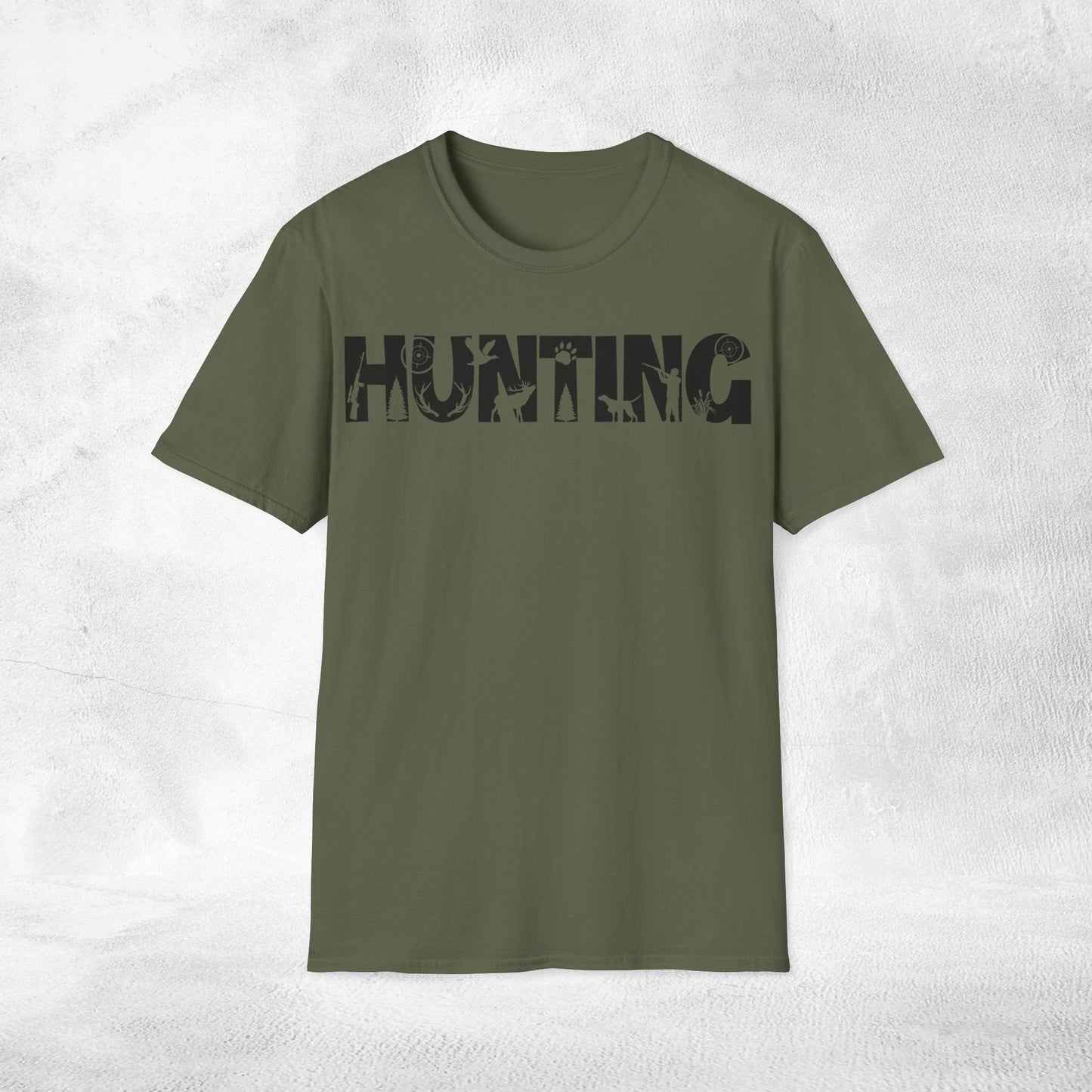 Unisex hunting shirt more hunting